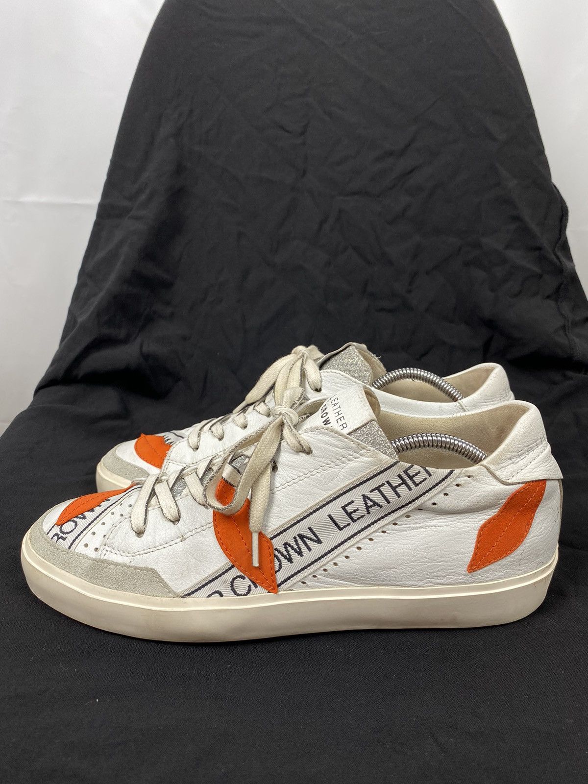 Leather Crown Leather Crown Handmade Sneakers Italy size 39 Size US 9 / IT 39 - 4 Thumbnail