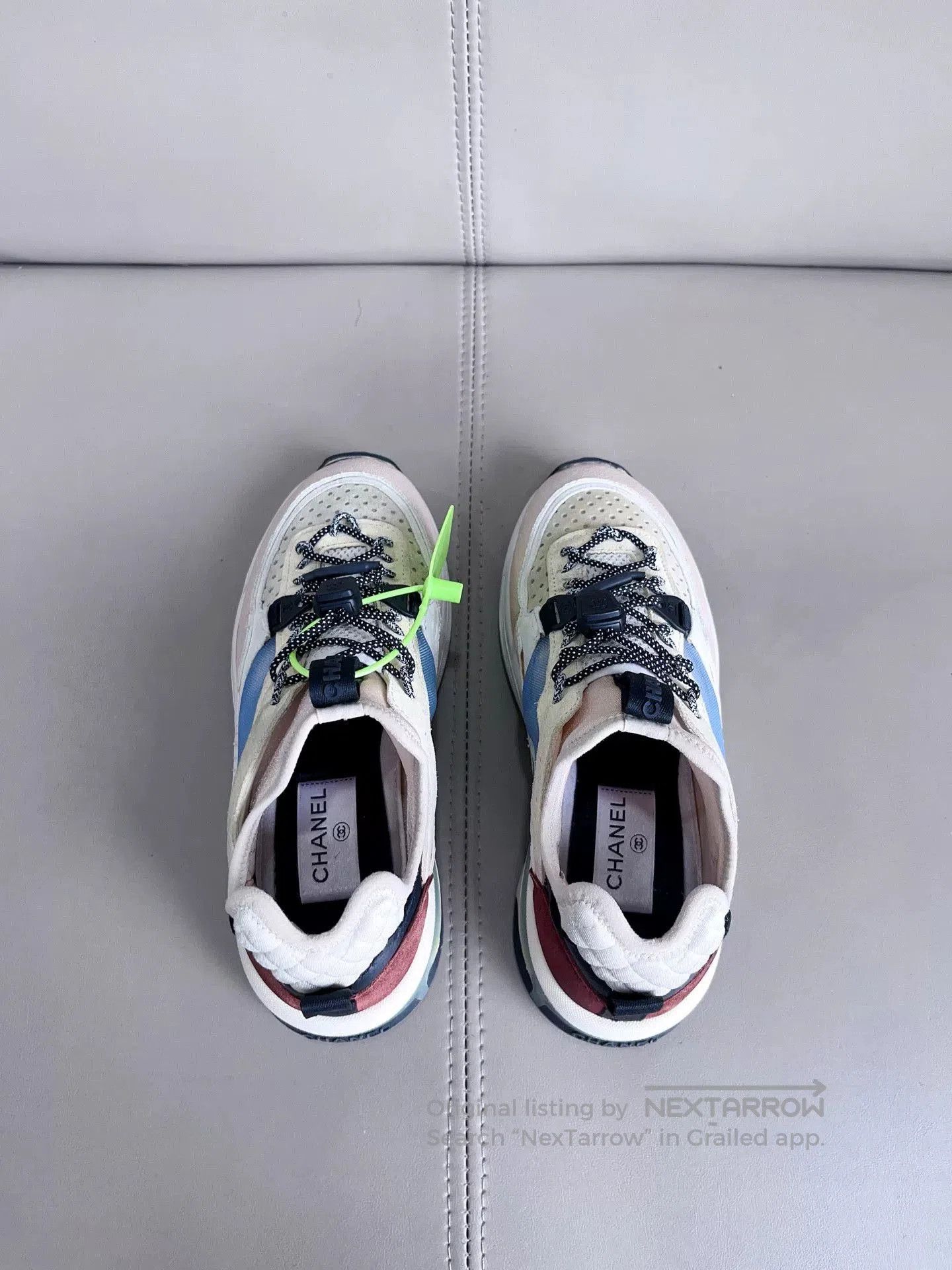 Chanel Chanel Beige Sneakers Size 35.5. Size US 4.5 / IT 34.5 - 3 Thumbnail