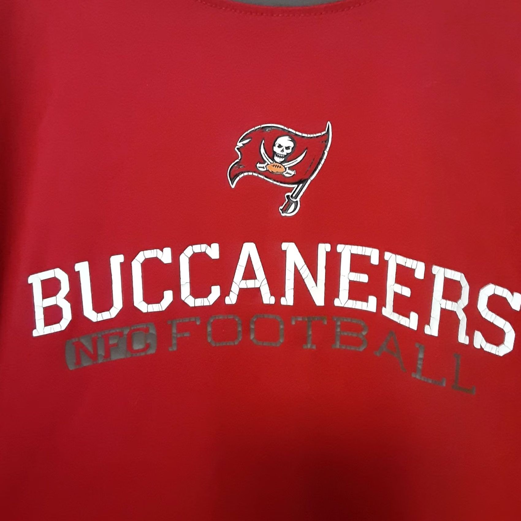 Reebok VINTAGE Tampa Bay Buccaneers Football T-Shirt Mens XL Red Reebok NFL Short Sleeve Size US XL / EU 56 / 4 - 2 Thumbnail