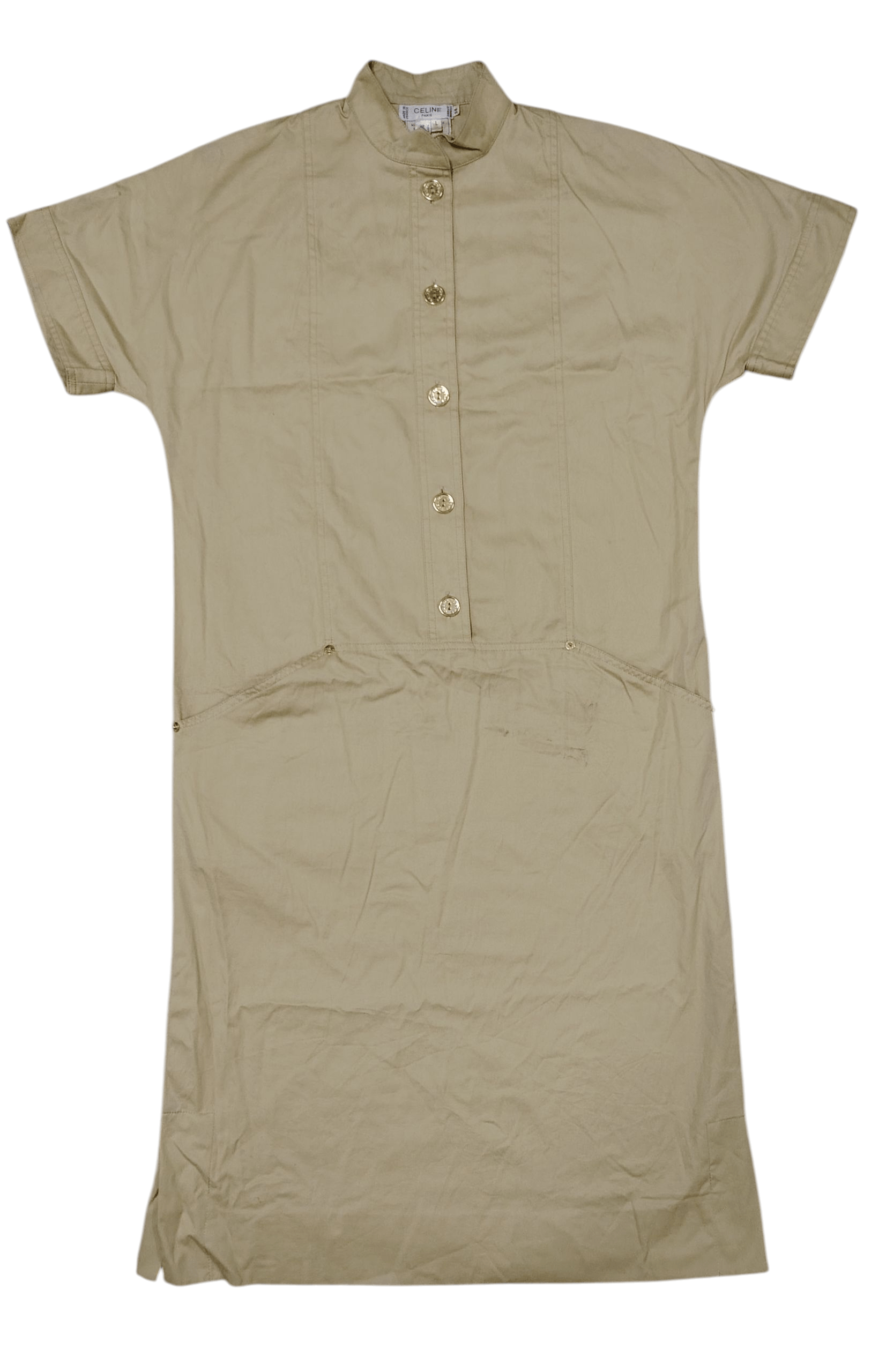 Celine CELINE Paris Marque Vintage Dress France |38 Size XS / US 0-2 / IT 36-38 - 1 Thumbnail