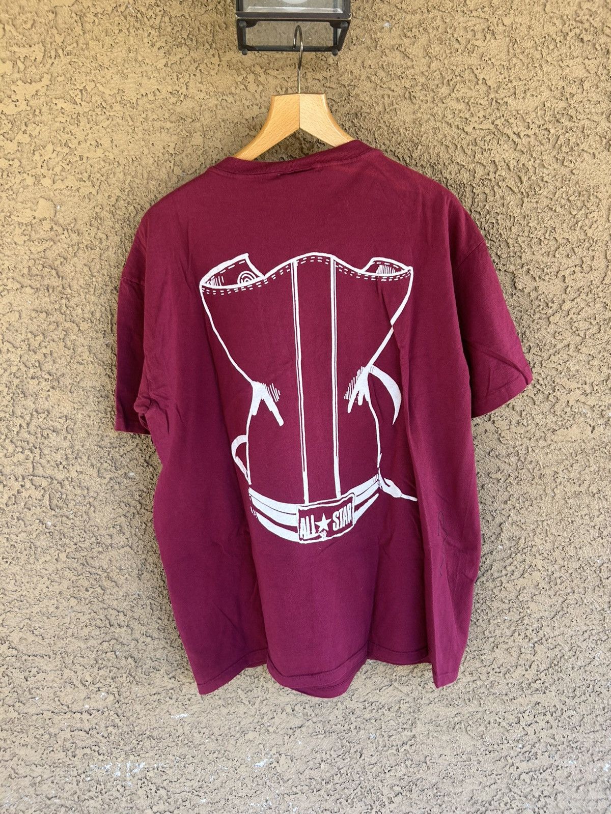 Converse Vintage 90s Converse Shirt Size XL Size US XL / EU 56 / 4 - 3 Thumbnail