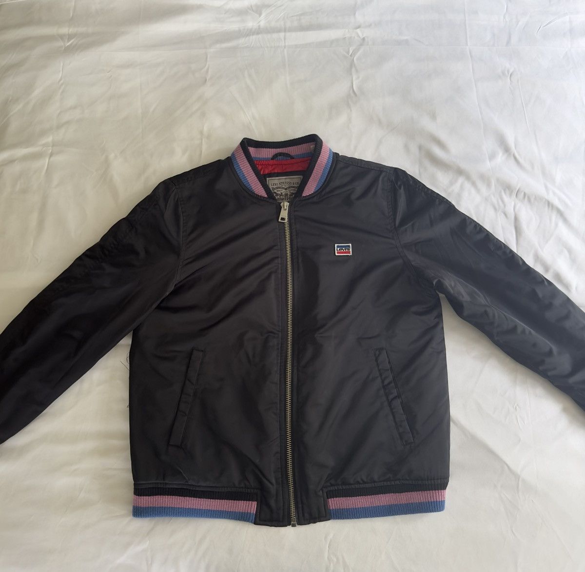 Levi's Black Levi’s Bomber Jacket - L Size US L / EU 52-54 / 3 - 1 Thumbnail