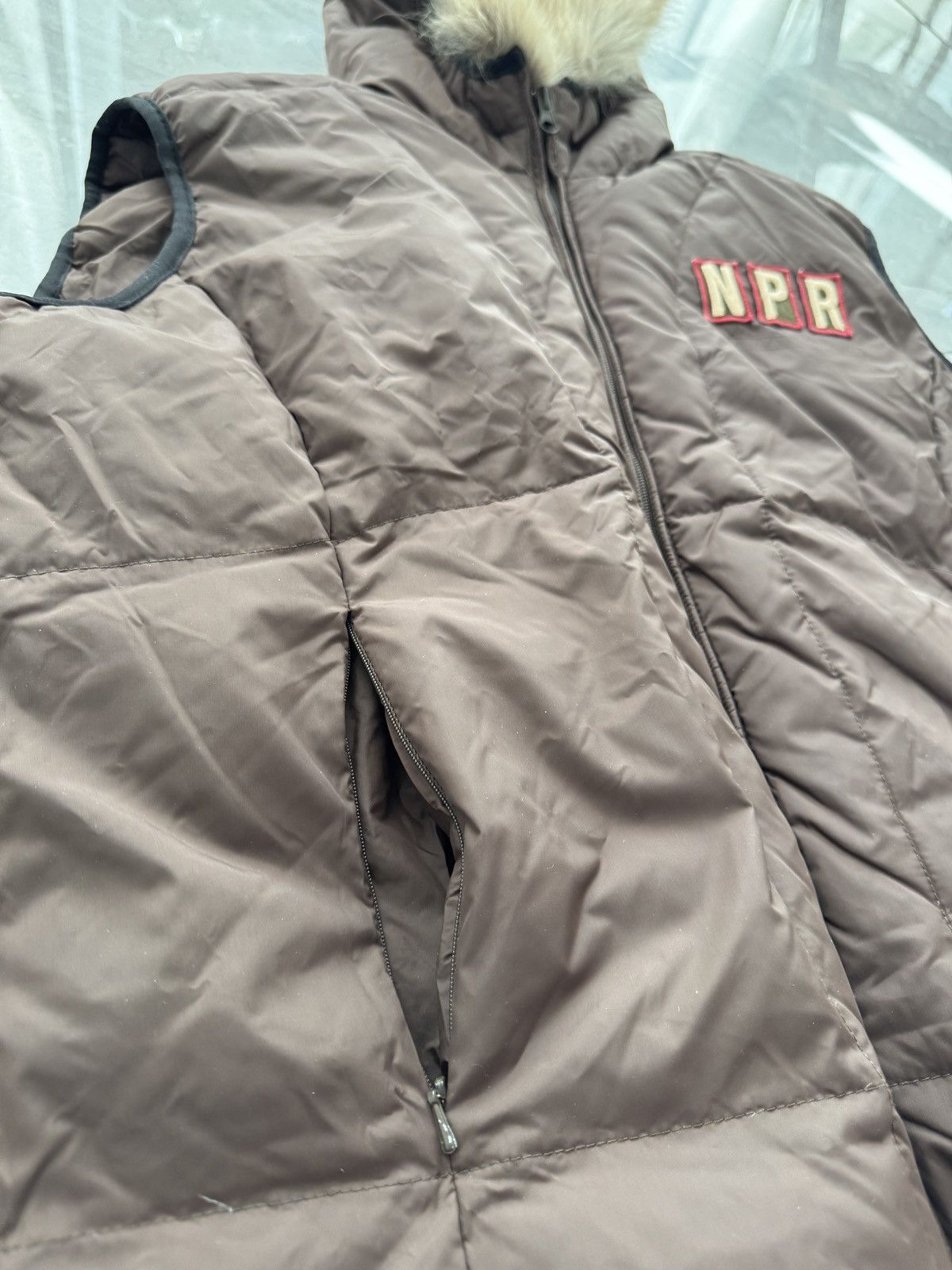 Napapijri × Vintage AW06 Napapijri Fur Expedition Experience Vest Gilet Size L / US 10 / IT 46 - 6 Thumbnail
