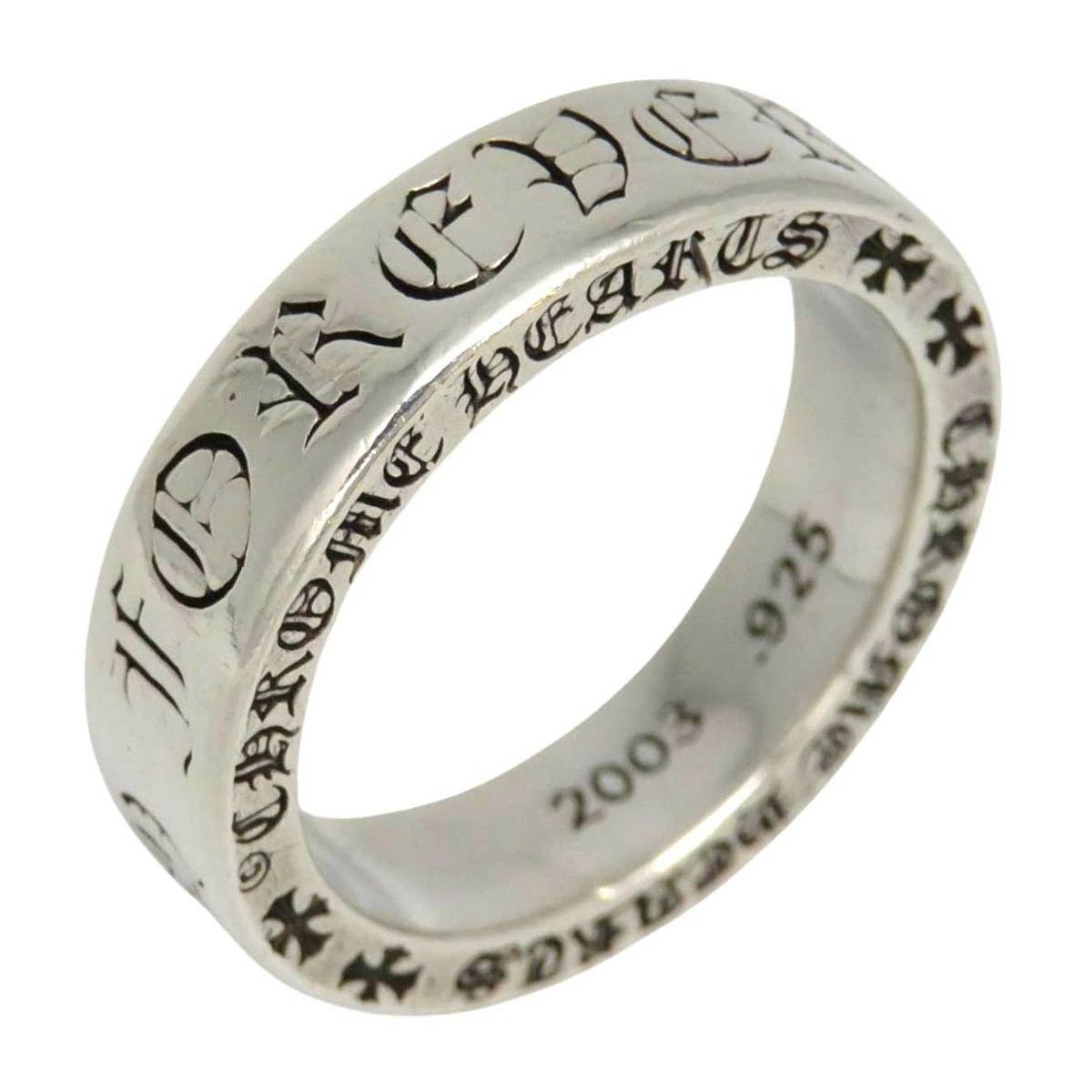 アクセサリー Chrome hearts forever ring 6mm Chrome Hearts Forever Ring - Spacer - Shop Now