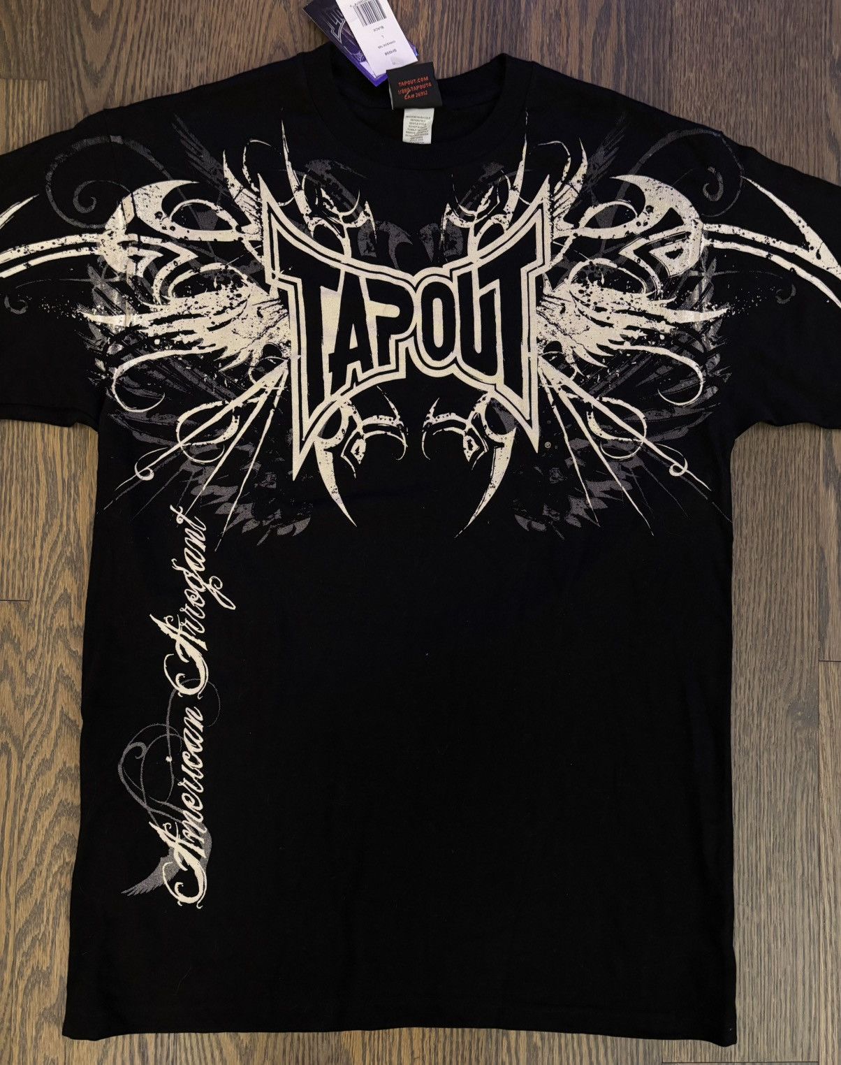 Affliction × Tapout Y2k Tapout Tshirt Size US L / EU 52-54 / 3 - 1 Thumbnail