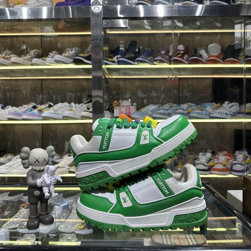 Louis Vuitton Louis Vuitton Trainer Maxi Low-Top Fashion Sneakers -2508 Size US 9.5 / EU 42-43 - 9 Thumbnail