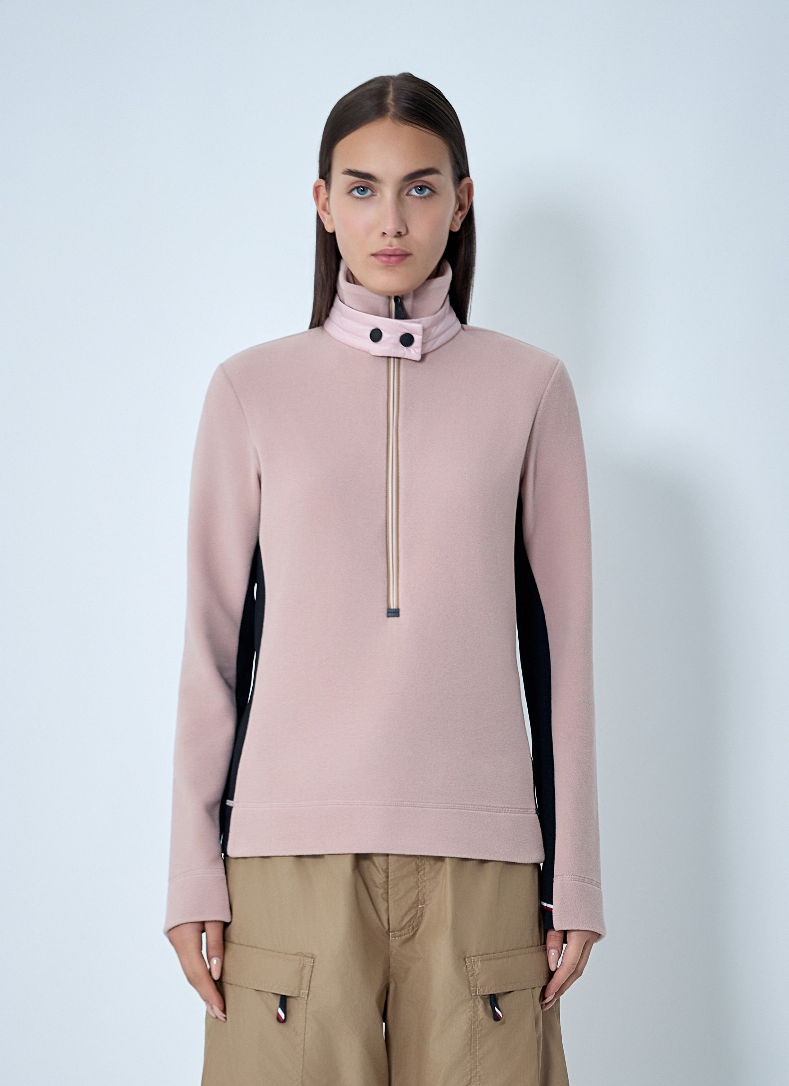 Moncler Grenoble Contrast Panel Sweatshirt Size M / US 6-8 / IT 42-44 - 1 Thumbnail