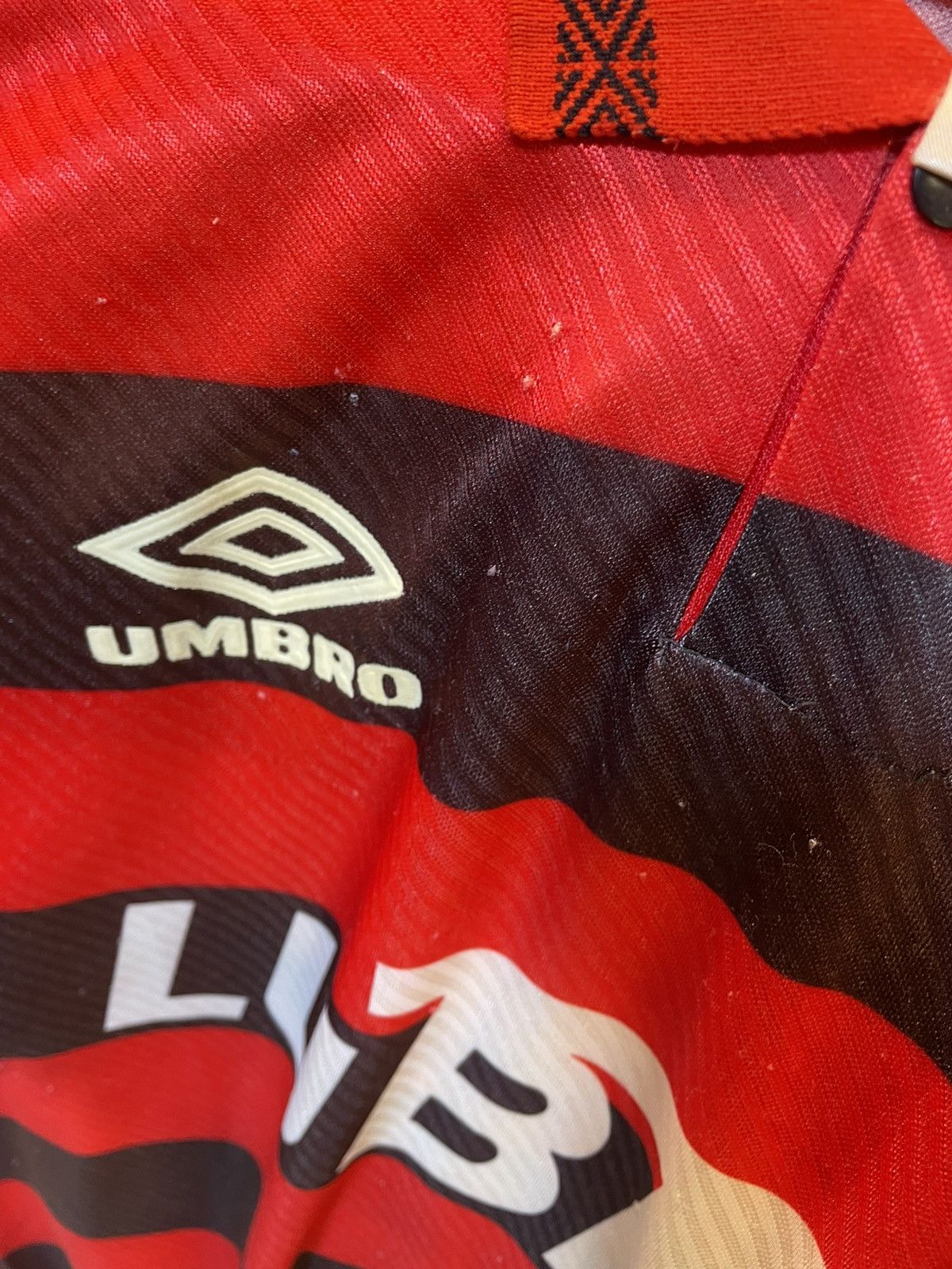 Umbro Rare Vintage 1994-1995 CR Flamengo Home Kit Size US M / EU 48-50 / 2 - 5 Thumbnail