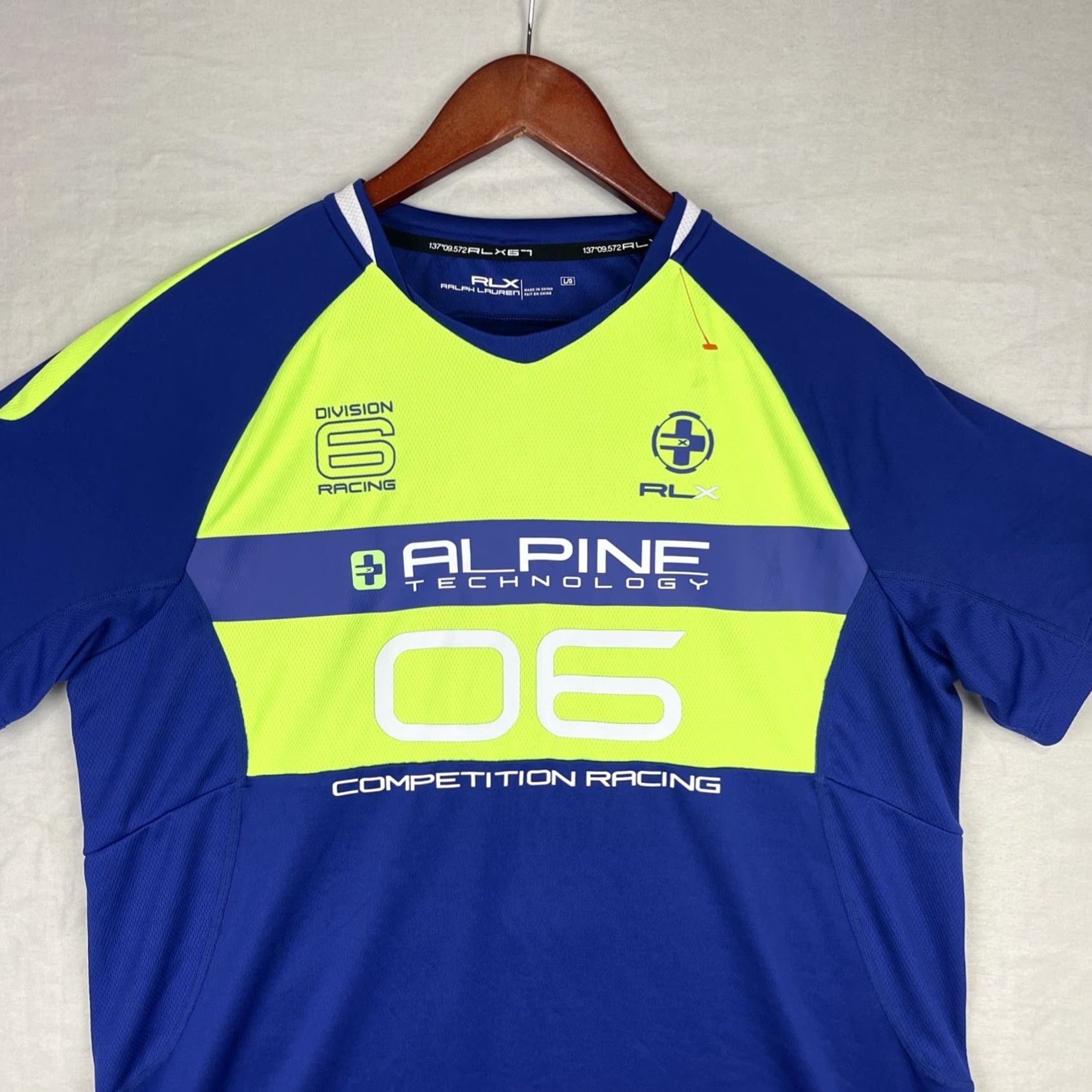 RLX Ralph Lauren Ralph Lauren RLX Shirt Mens Large Blue Alpine Technology Competition Racing Shirt Size US L / EU 52-54 / 3 - 3 Thumbnail