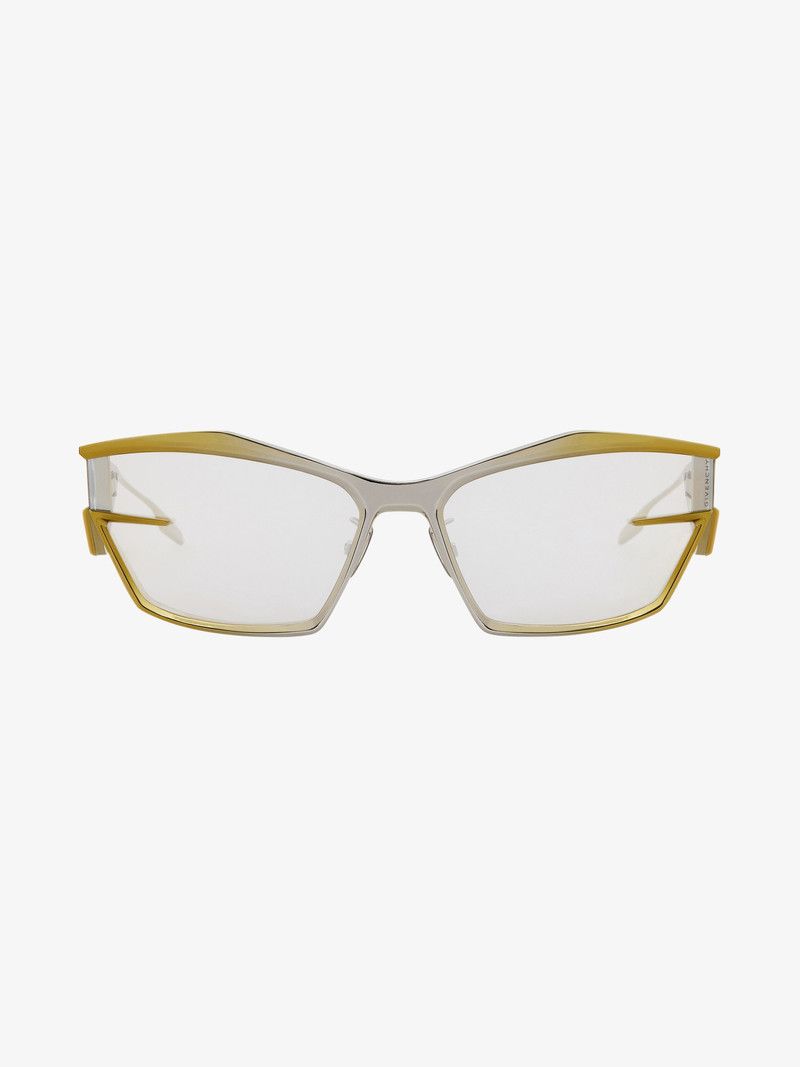 Givenchy o1n1vont0326 Size:OS/Giv Cut Unisex Sunglasses in White/Grey Size ONE SIZE - 3 Thumbnail
