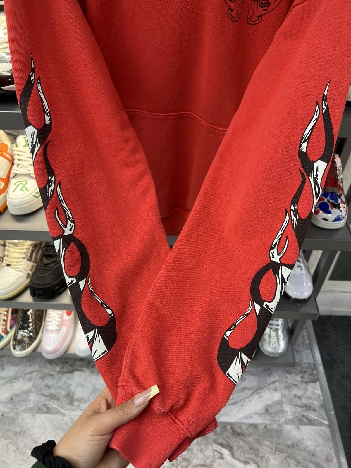 Chrome Hearts Chrome Hearts Matty Boy Flames Hoodie Size US S / EU 44-46 / 1 - 6 Thumbnail