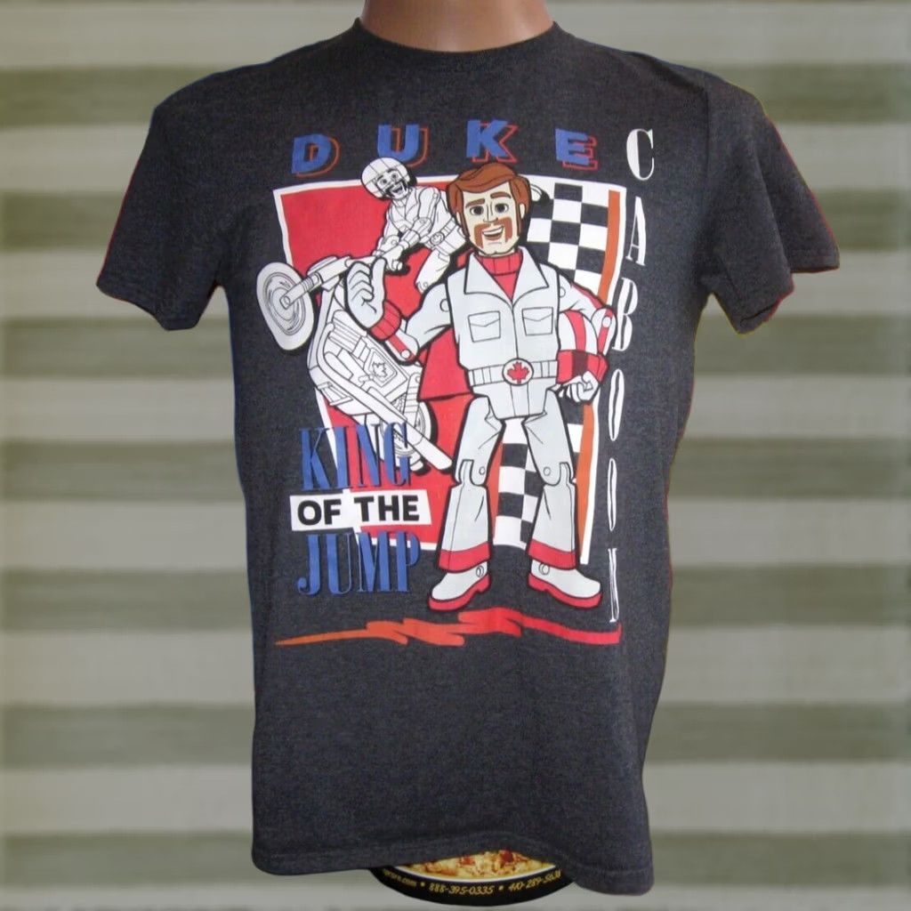 Disney DISNEY PIXAR Toy Story 4 DUKE CABOOM Shirt Adult Men's Medium Animation T Size US M / EU 48-50 / 2 - 1 Thumbnail