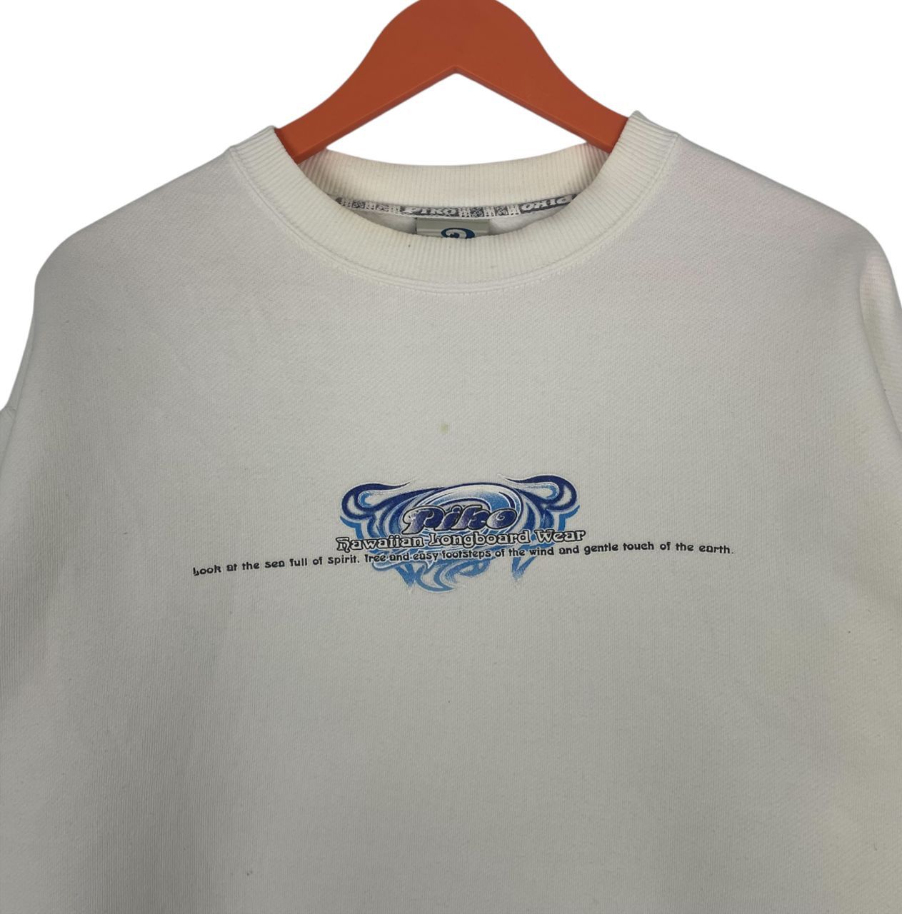 Vintage Vintage Piko Surf Backhit Printed Pullover Sweatshirt Size US L / EU 52-54 / 3 - 5 Thumbnail