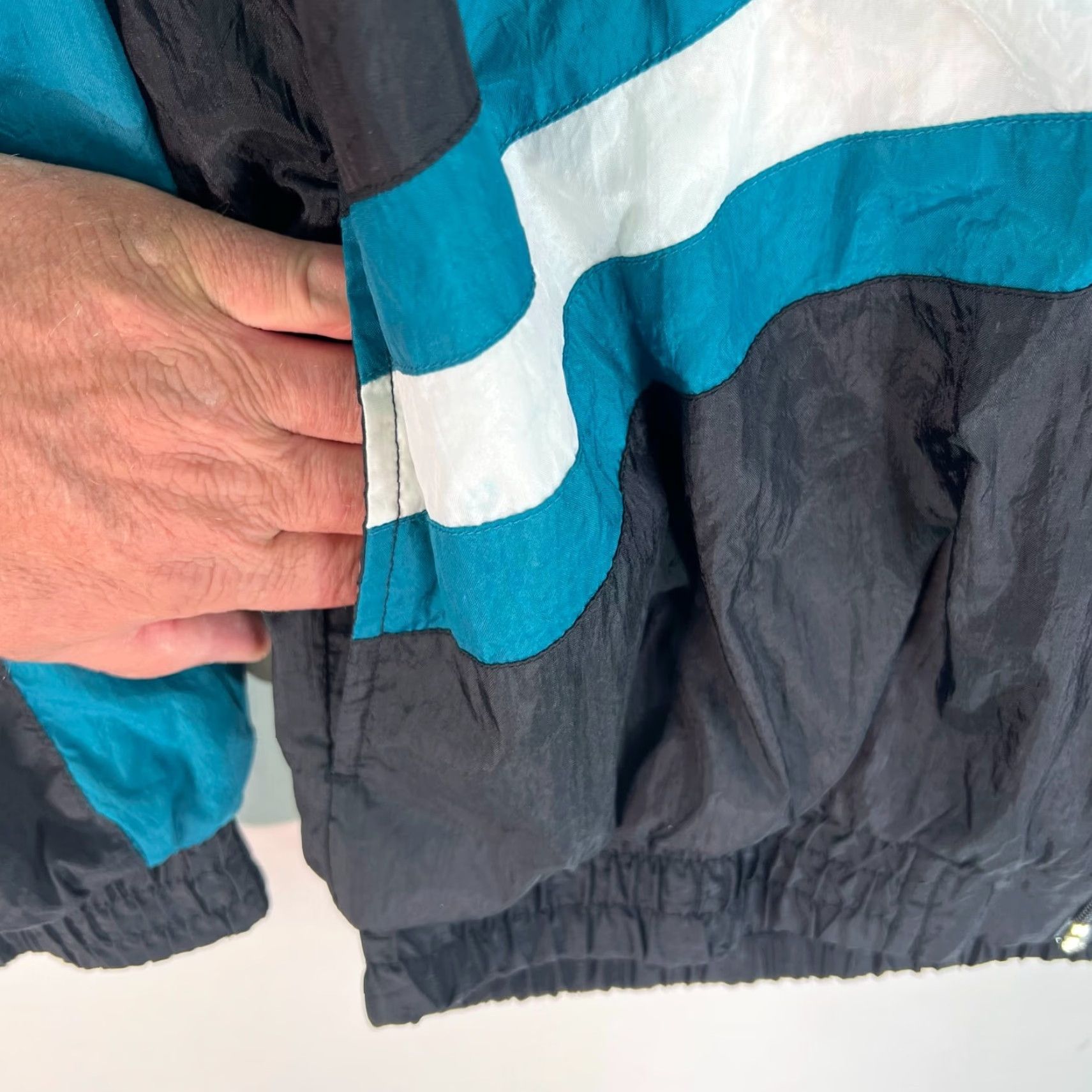 Spalding Spalding PRO Windbreaker Jacket Mens Large L Blue Vintage 80’s 90’s Size US L / EU 52-54 / 3 - 4 Thumbnail