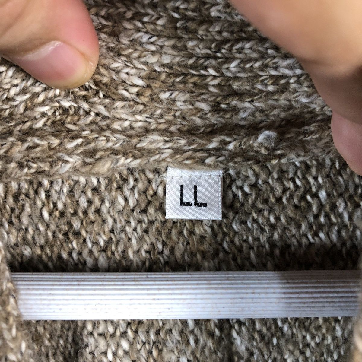 Japanese Brand DL Japanese Brand Brown Cardigan Knitwear #C448 Size US L / EU 52-54 / 3 - 10 Thumbnail