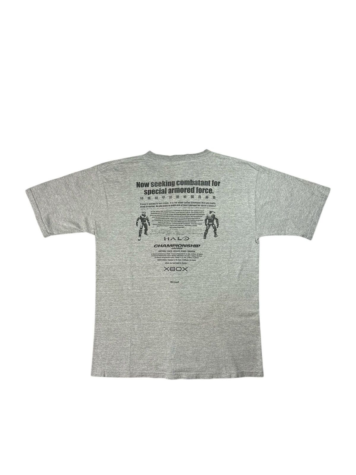 Halo ❌SOLD❌Vintage Halo Xbox Championship Japan Promo Tshirt Size US M / EU 48-50 / 2 - 6 Thumbnail