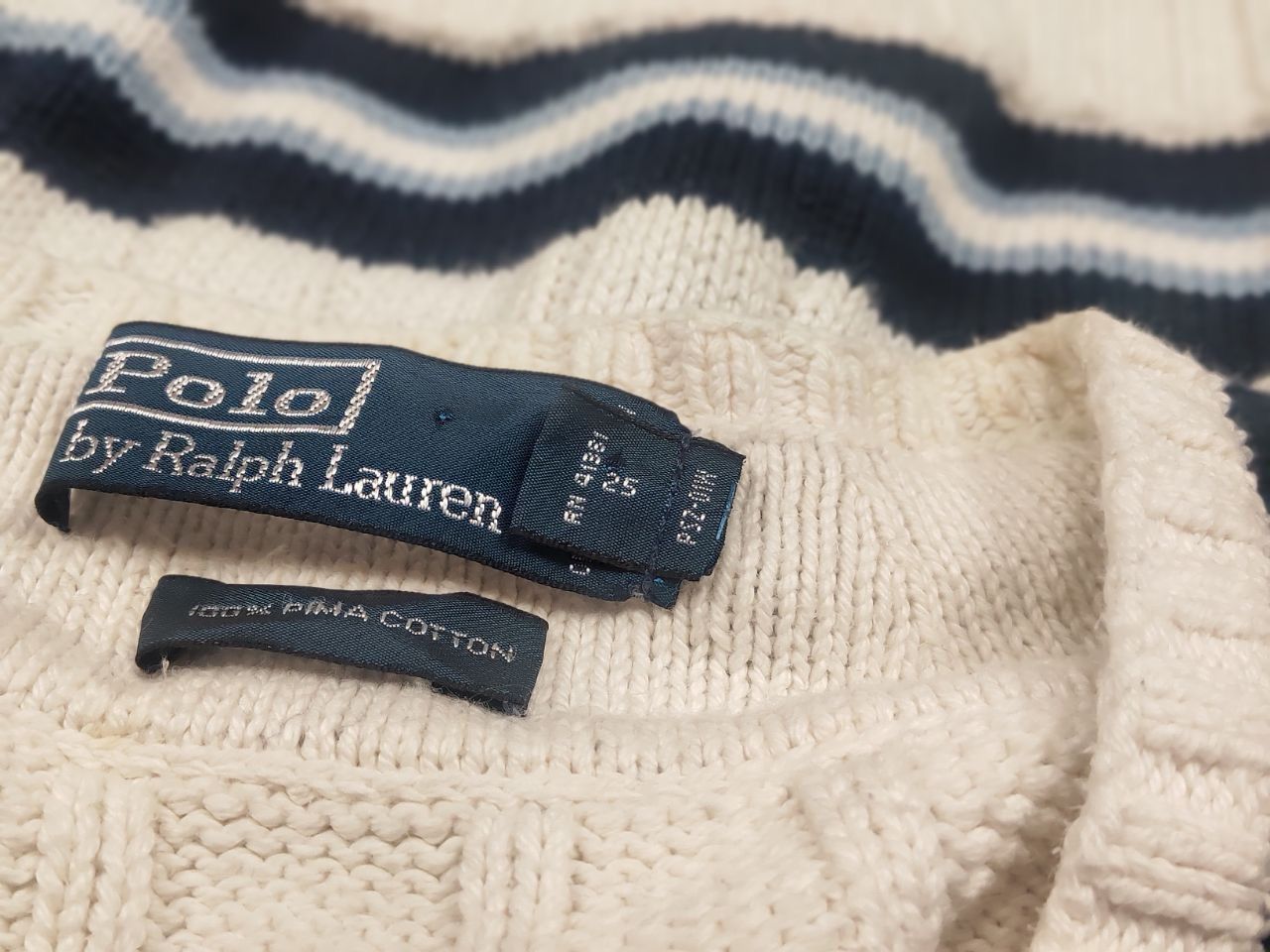 Polo Ralph Lauren Vintage 80's Polo Ralph Lauren Cricket Jumper Tennis Sweater Size US XL / EU 56 / 4 - 13 Thumbnail