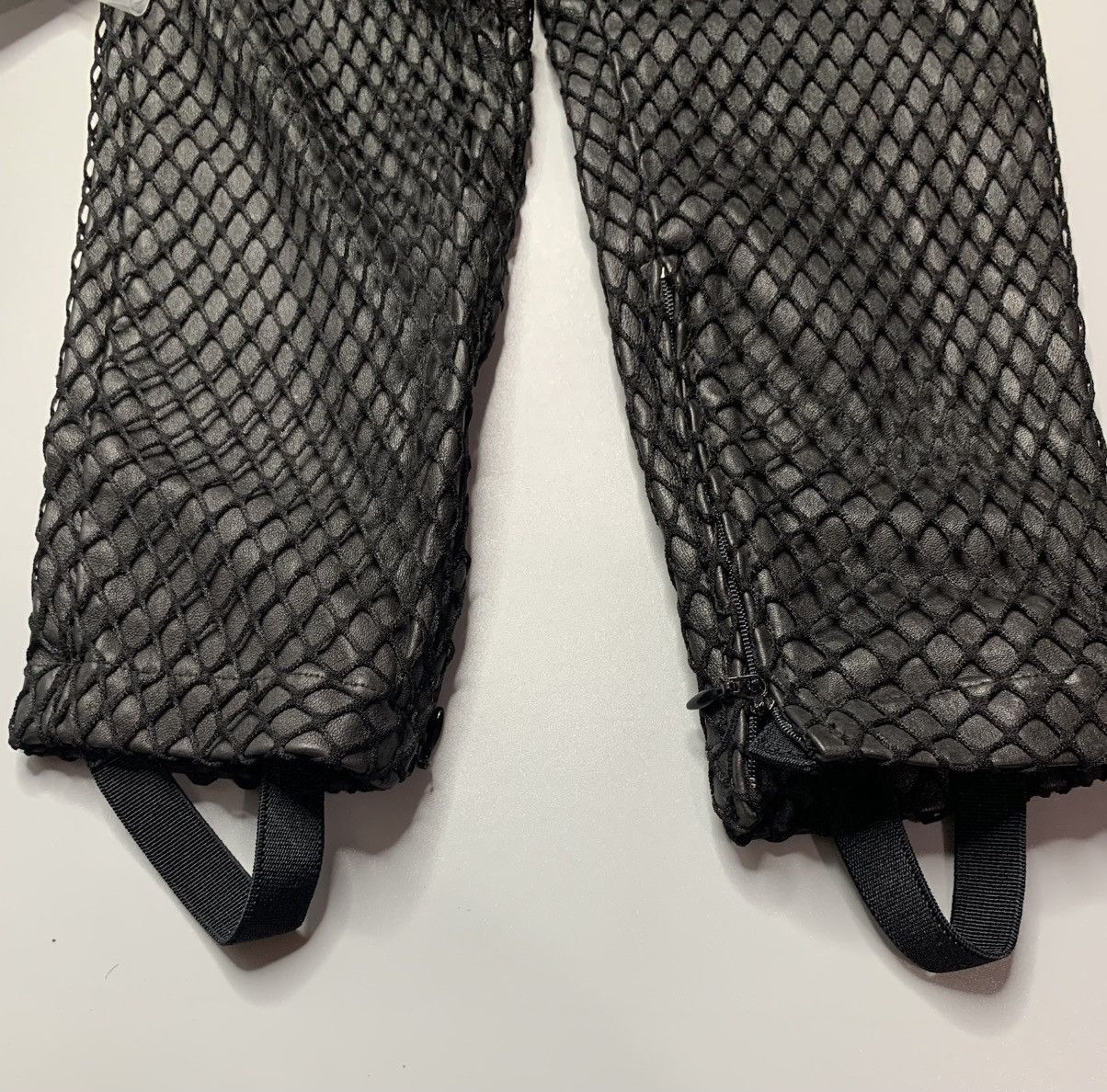 Maison Margiela Maison Margiela A/W 11 Fish Net Leather Trousers Size 27" / US 4 / IT 40 - 11 Thumbnail