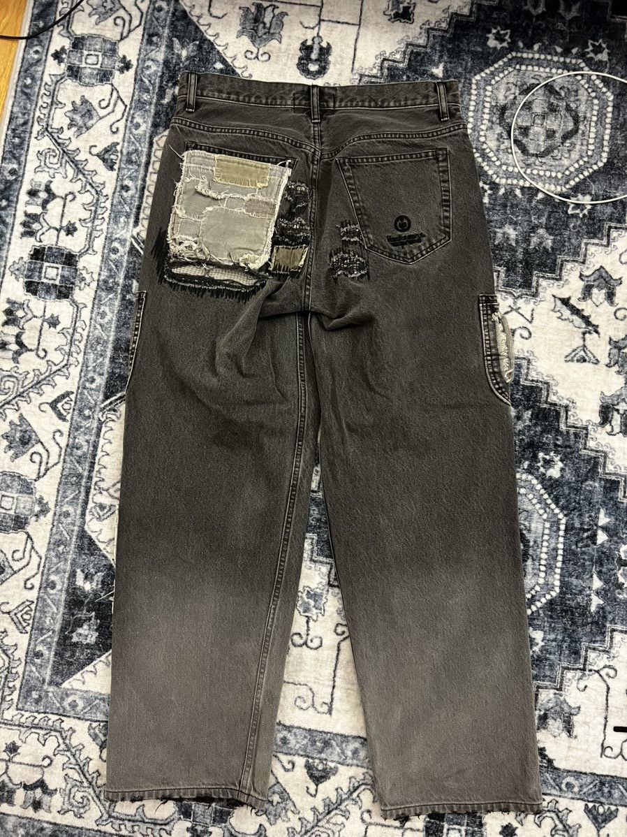 Blackmeans × Supreme Supreme x Blackmeans AW23 mended jeans Size US 30 / EU 46 - 4 Thumbnail