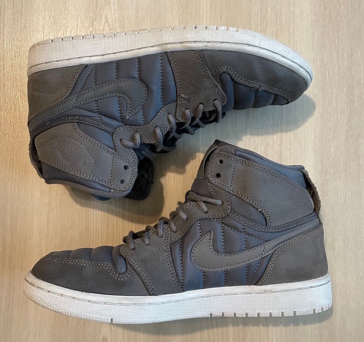 Other AIR JORDAN 1 Strap High Dark Grey Sz 8.5 Size US 8.5 / EU 41-42 - 2 Thumbnail