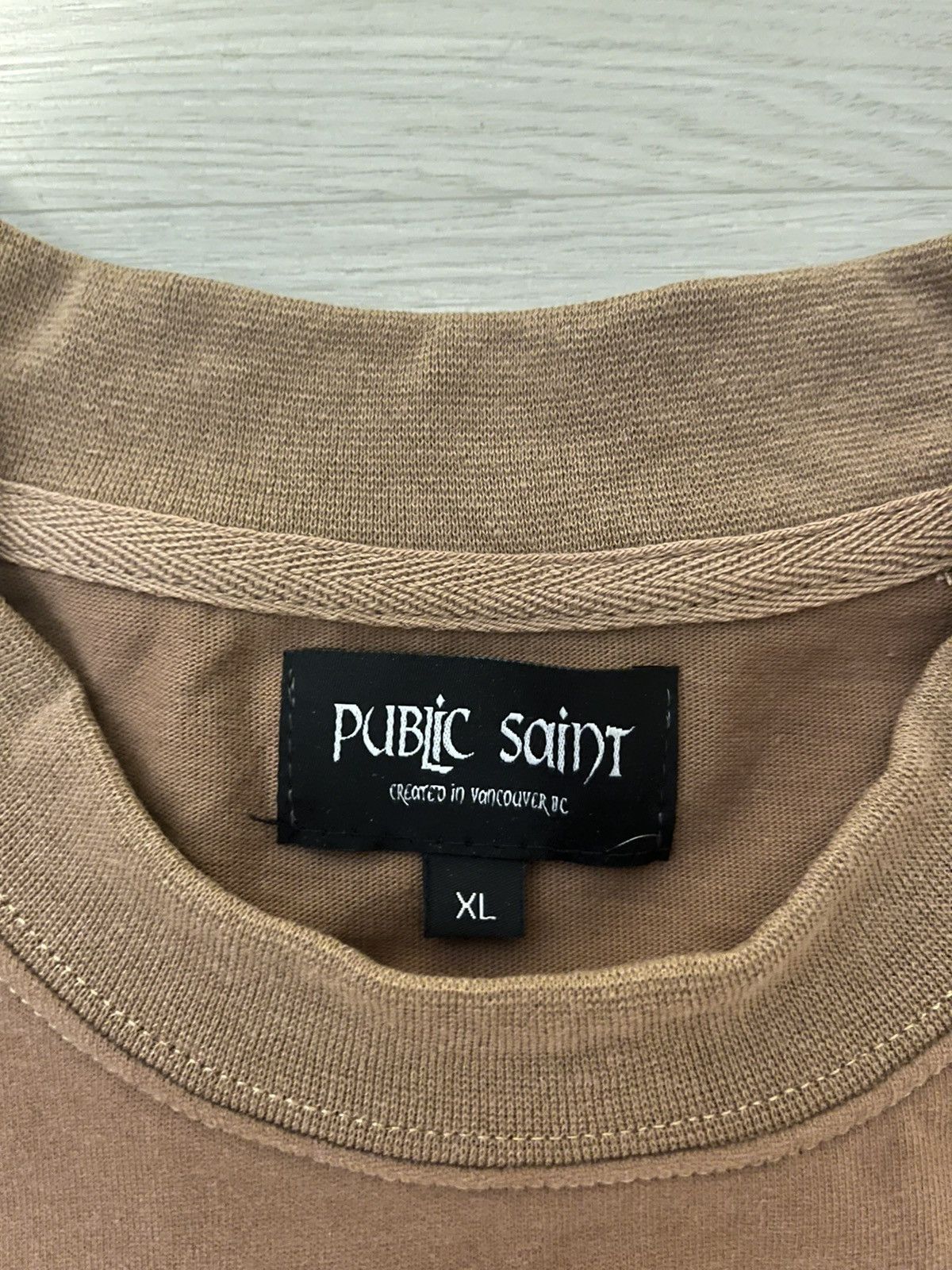 Vintage Public Saint E30 Graphic T-Shirt Size US XL / EU 56 / 4 - 2 Thumbnail