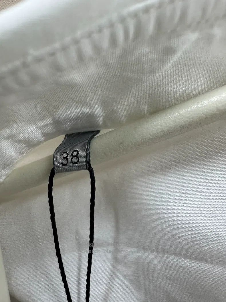 Dior Dior Size38 White long-sleeved shirt with metal buttons Size US XXS / EU 40 - 4 Thumbnail