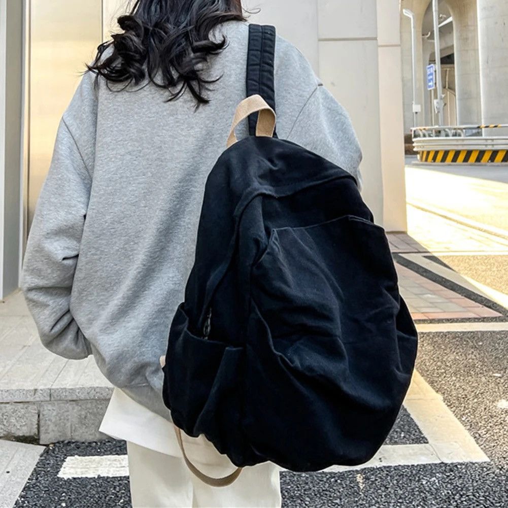 Japanese Brand Vintage Canvas Backpack Size ONE SIZE - 1 Thumbnail
