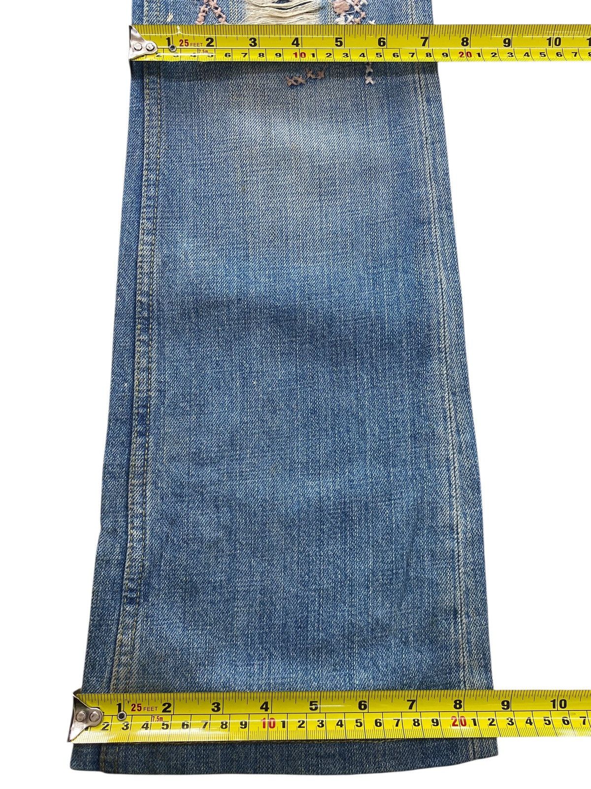 Levi's Levi’s Faded Blue Wash Patch Work Style Boot Cut Jeans Size 30" / US 8 / IT 44 - 10 Thumbnail