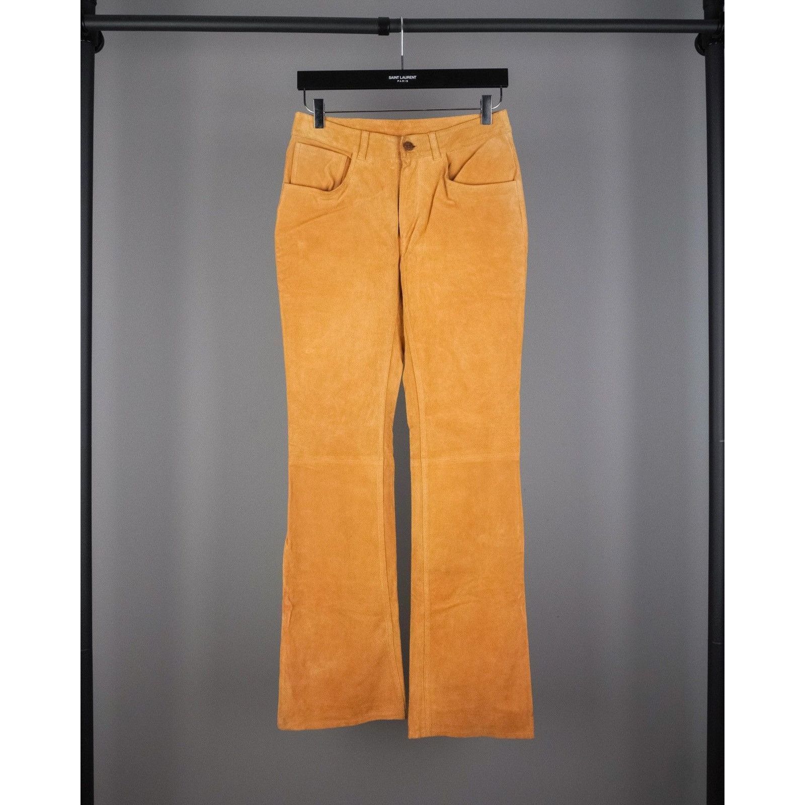 Levi's × Vintage Vintage 90’s levis brown suede leather pants Size US 28 / EU 44 - 1 Thumbnail