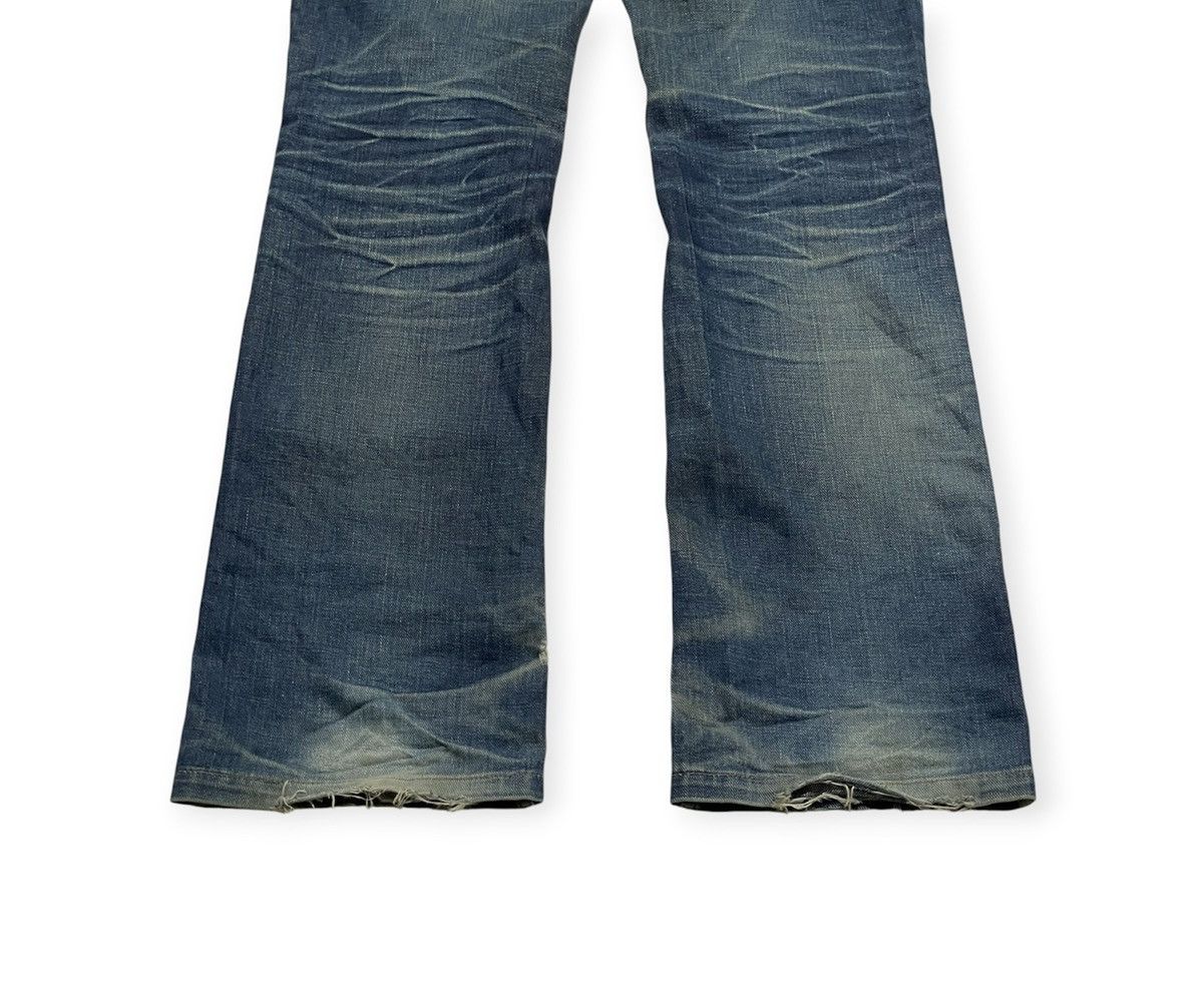 Maison Margiela SS03 Flare Distressed Jeans Size US 29 - 5 Thumbnail
