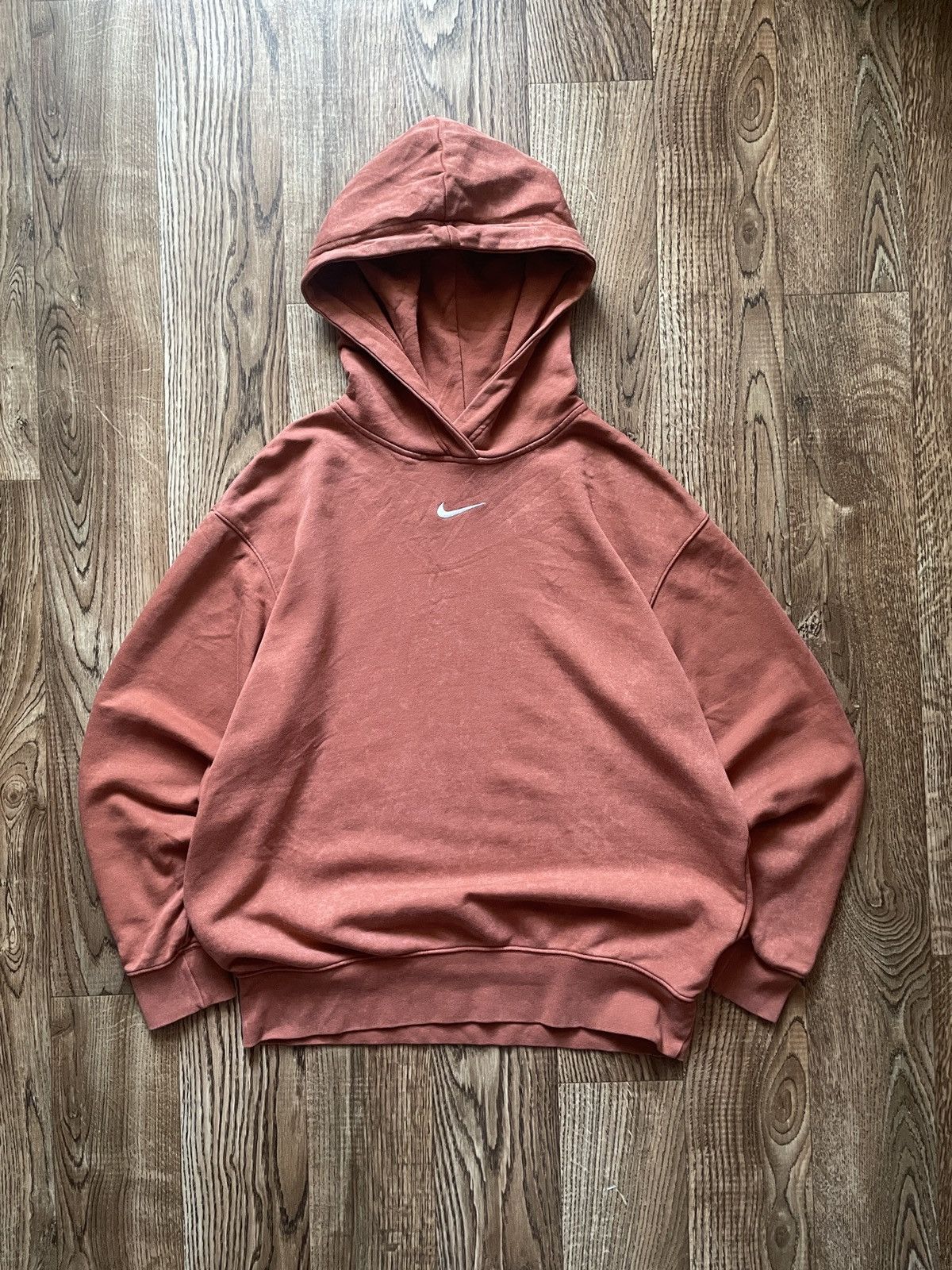 Nike Vintage Center Swoosh Nike Hoodie 90S Size US M / EU 48-50 / 2 - 1 Thumbnail