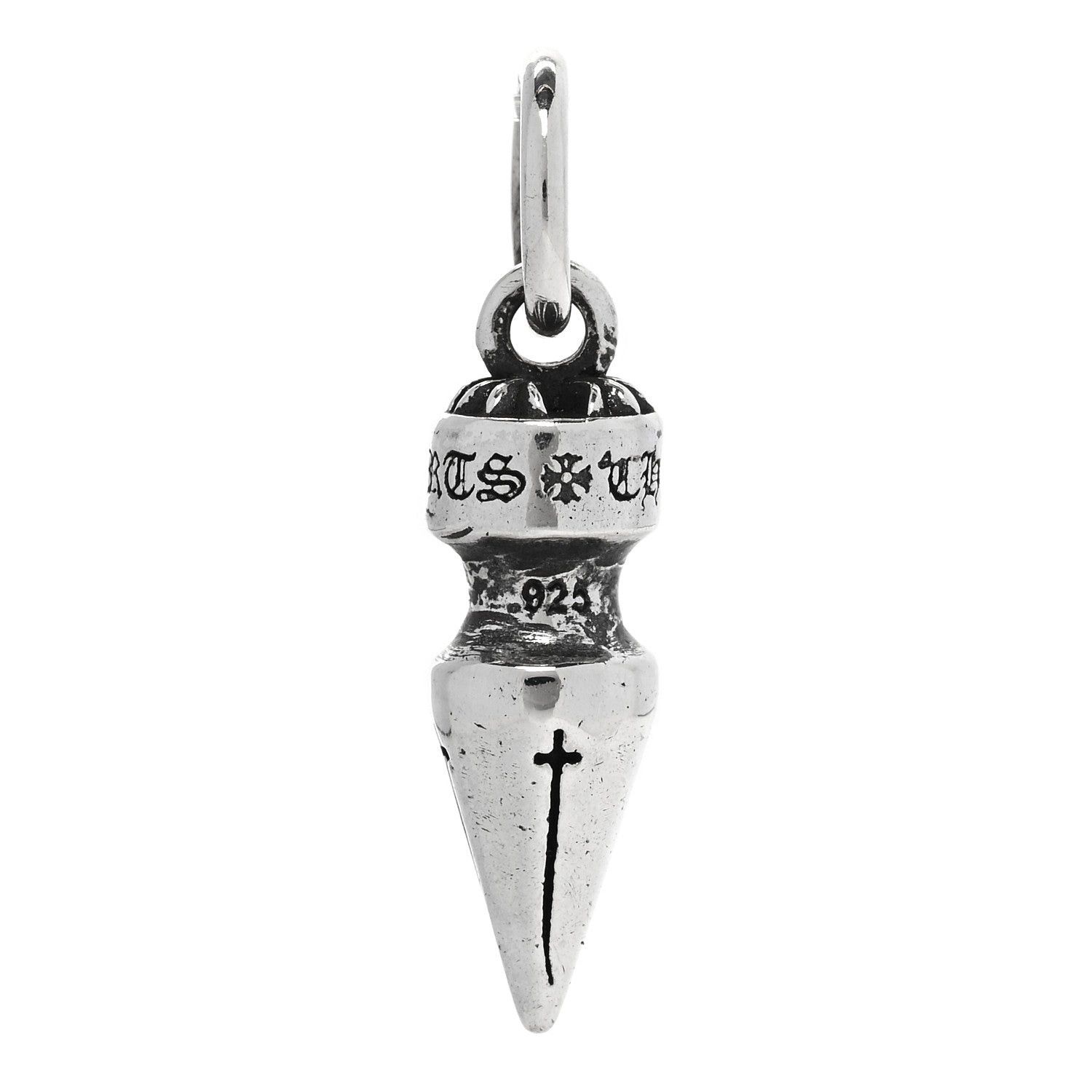 Chrome Hearts Silver Spike Cross Pendant Size ONE SIZE - 1 Preview