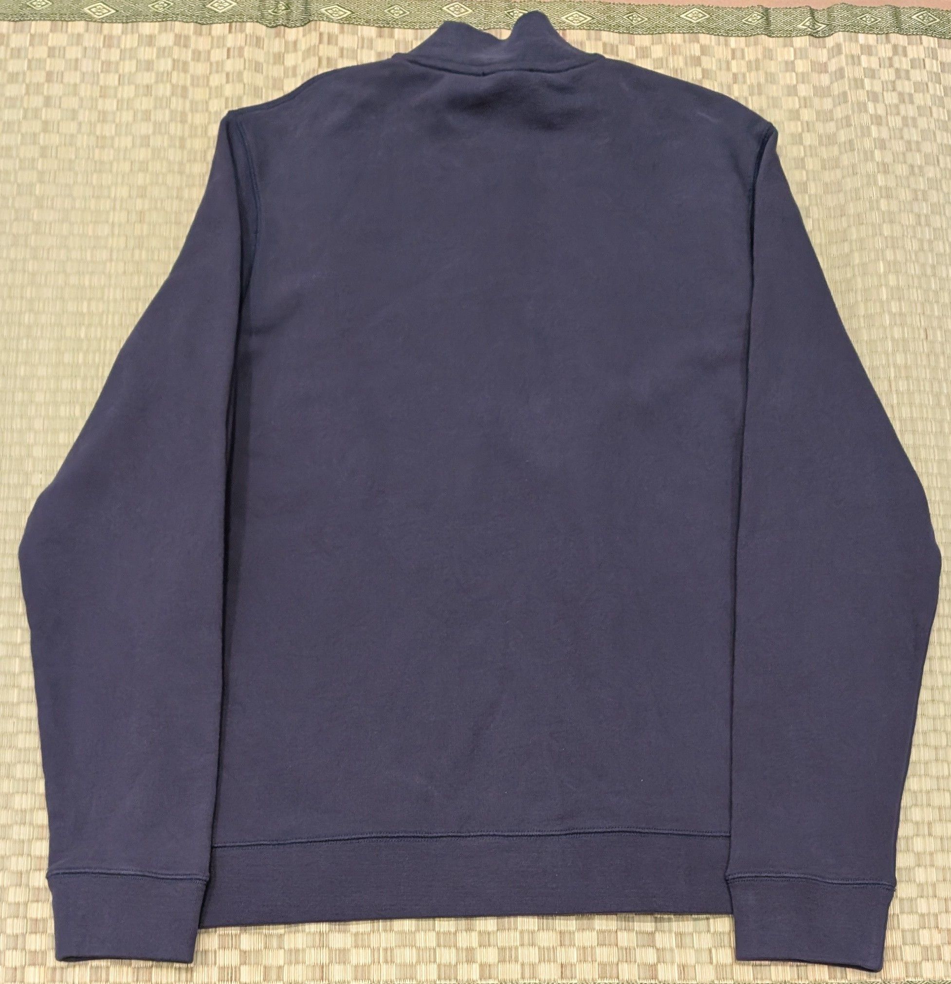 Sunspel Sunspel Half Zip Cotton Loopback Sweatshirt Made in Portugal Size US M / EU 48-50 / 2 - 2 Thumbnail