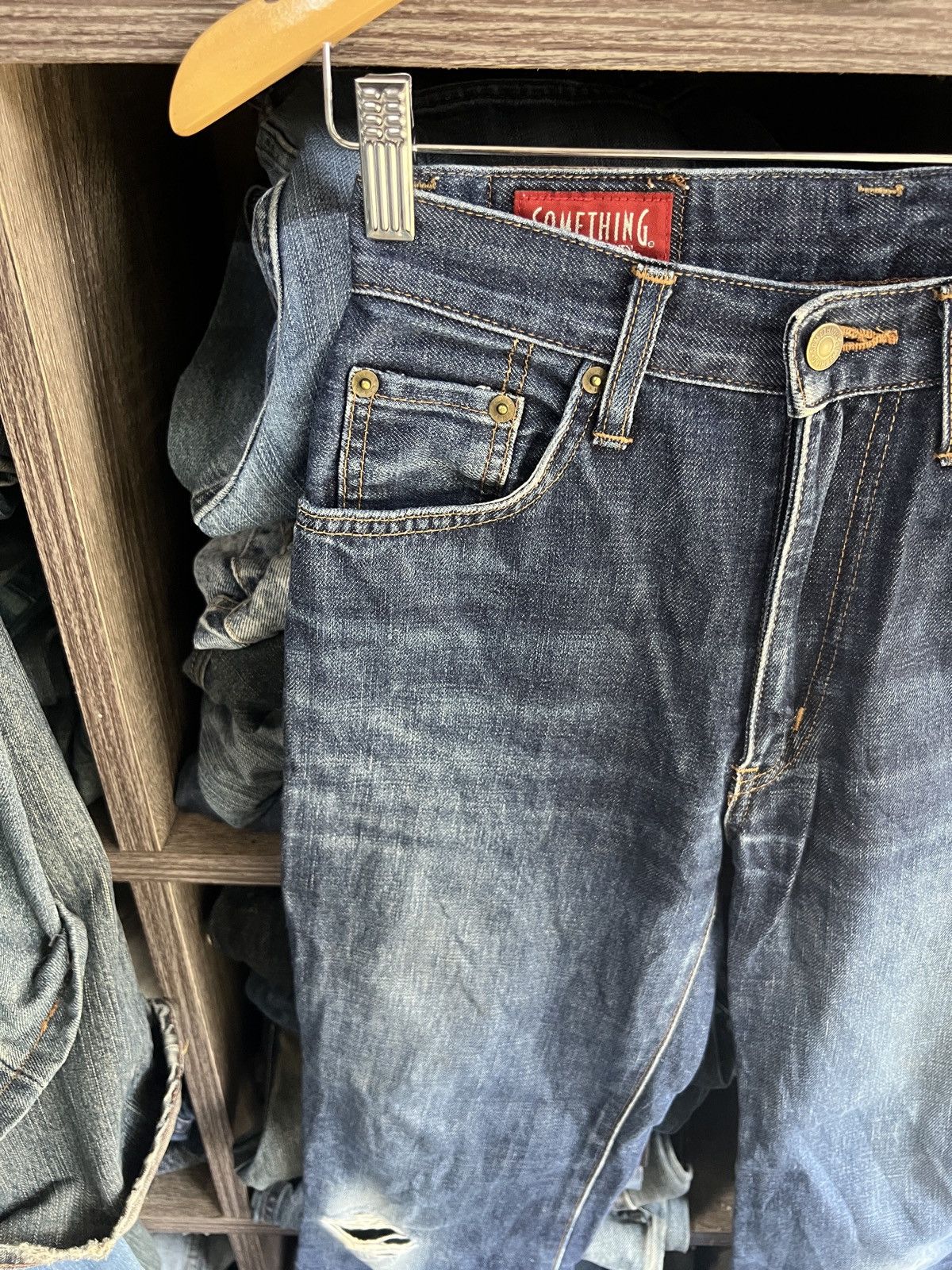 Edwin 🔥Something by Edwin Distressed Denim Size US 26 / EU 42 - 5 Thumbnail