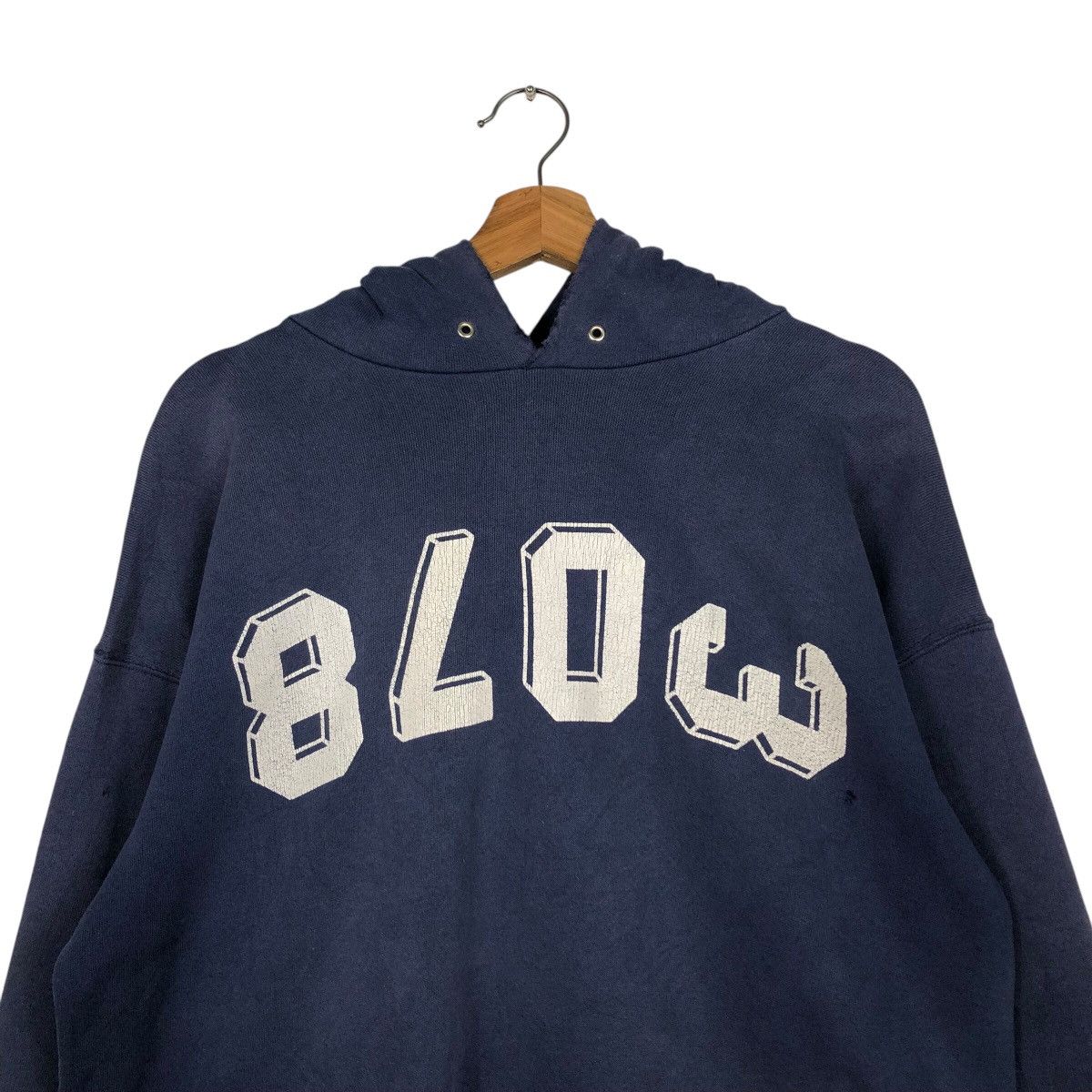 Japanese Brand × Vintage 📌Distressed Rusty Design Felix Blow Made in England Hoodie Size US S / EU 44-46 / 1 - 14 Thumbnail