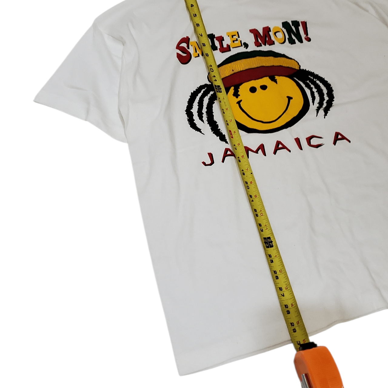 Vintage 90s Jamaica "Smile Mon" T-Shirt Size US L / EU 52-54 / 3 - 5 Thumbnail