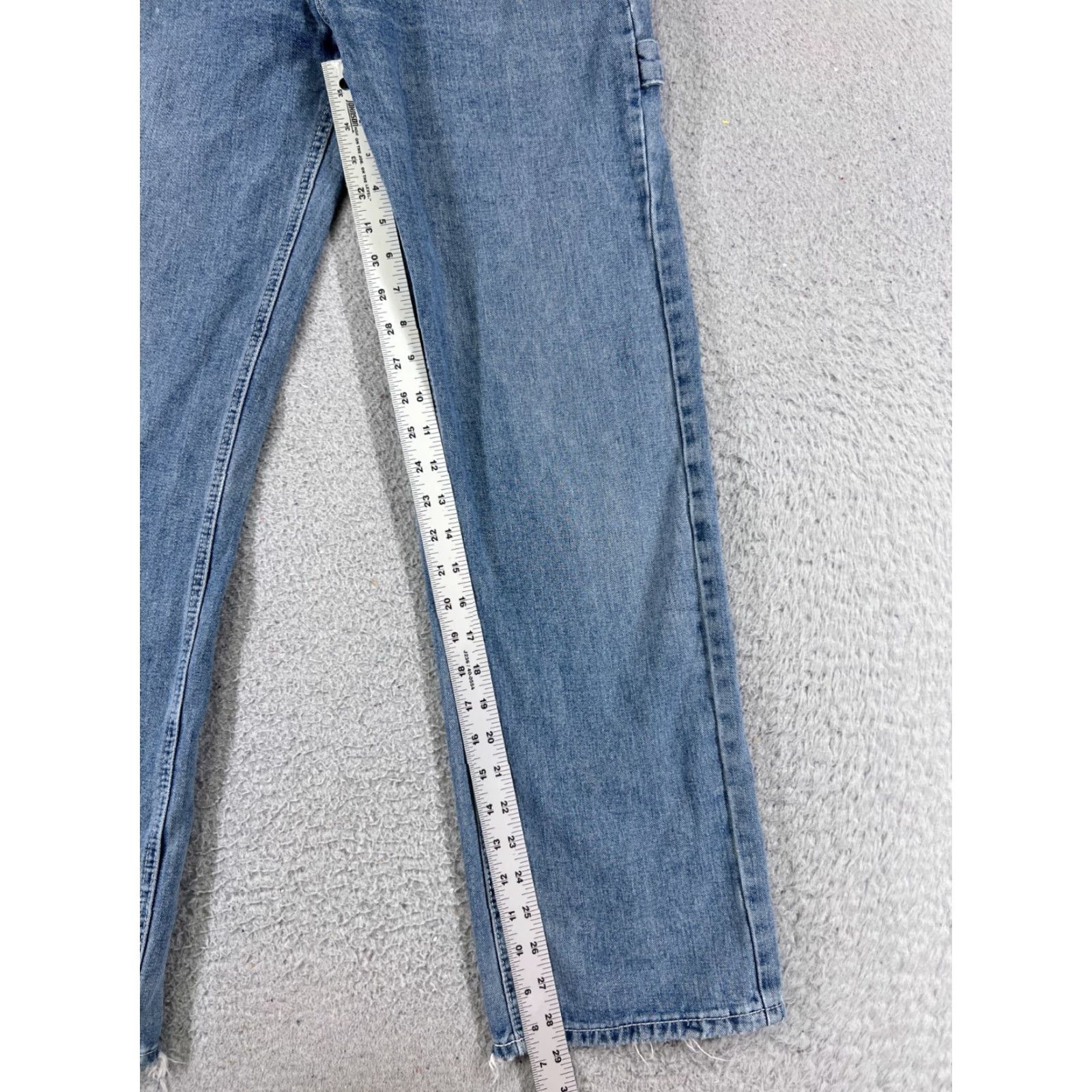 Denime VINTAGE Bei Si Dun Women’s Jeans Pants Relaxed Fit High Rise 25x29 Denim Blue 90s Casual Ladies Size 42" / US 20 - 7 Thumbnail