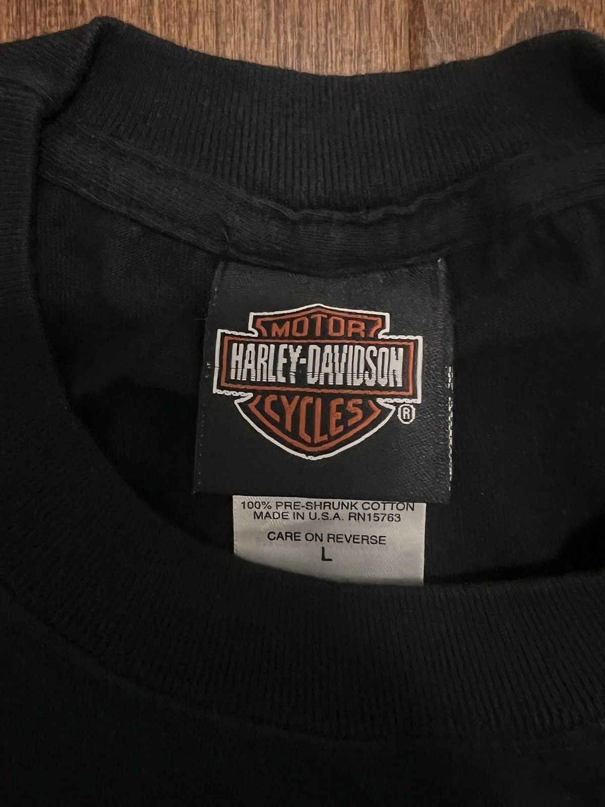 Harley Davidson × Vintage 00s Harley-Davidson T-Shirt Size US L / EU 52-54 / 3 - 3 Thumbnail