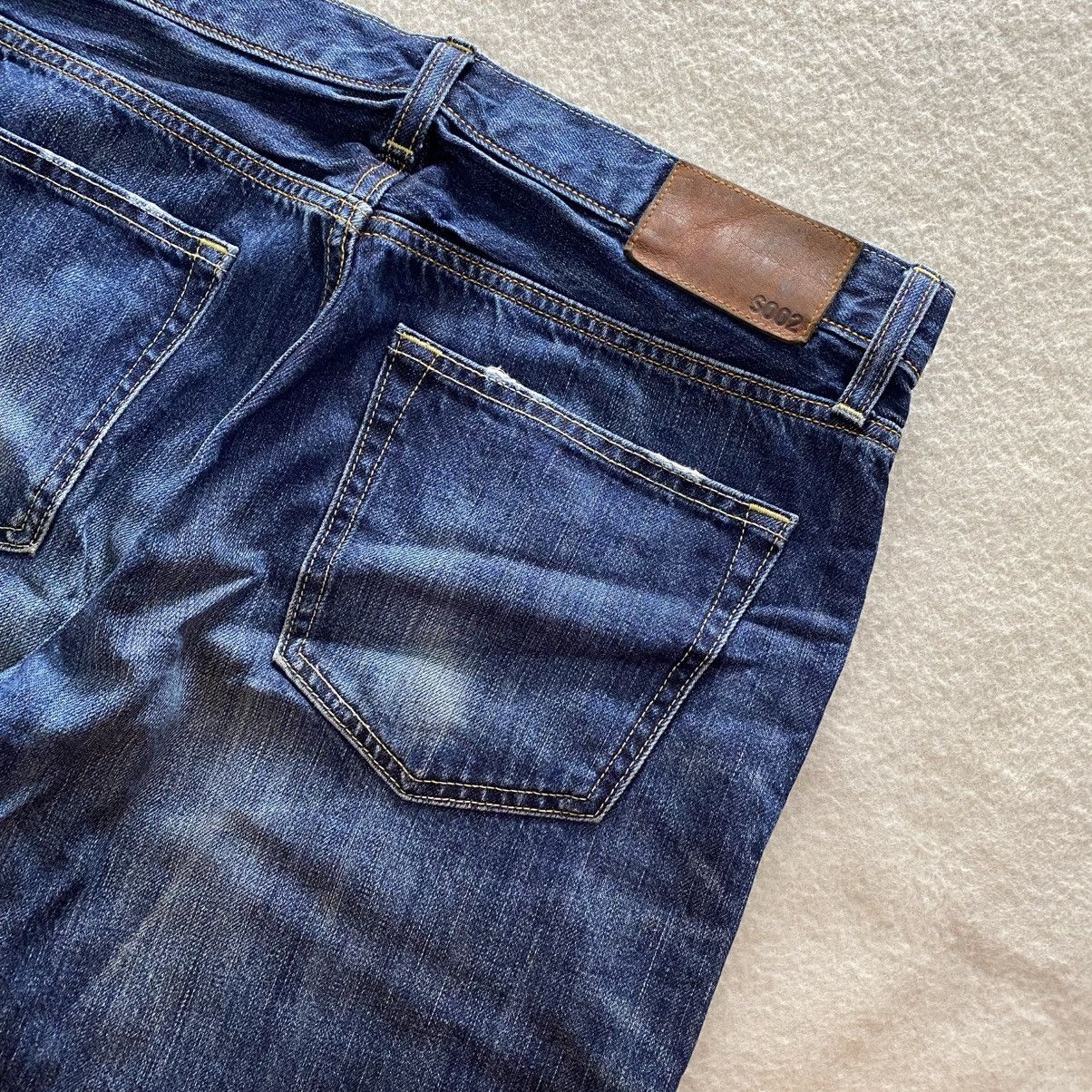Japanese Brand Uniqlo Distressed Denim w33 Size US 33 - 8 Thumbnail
