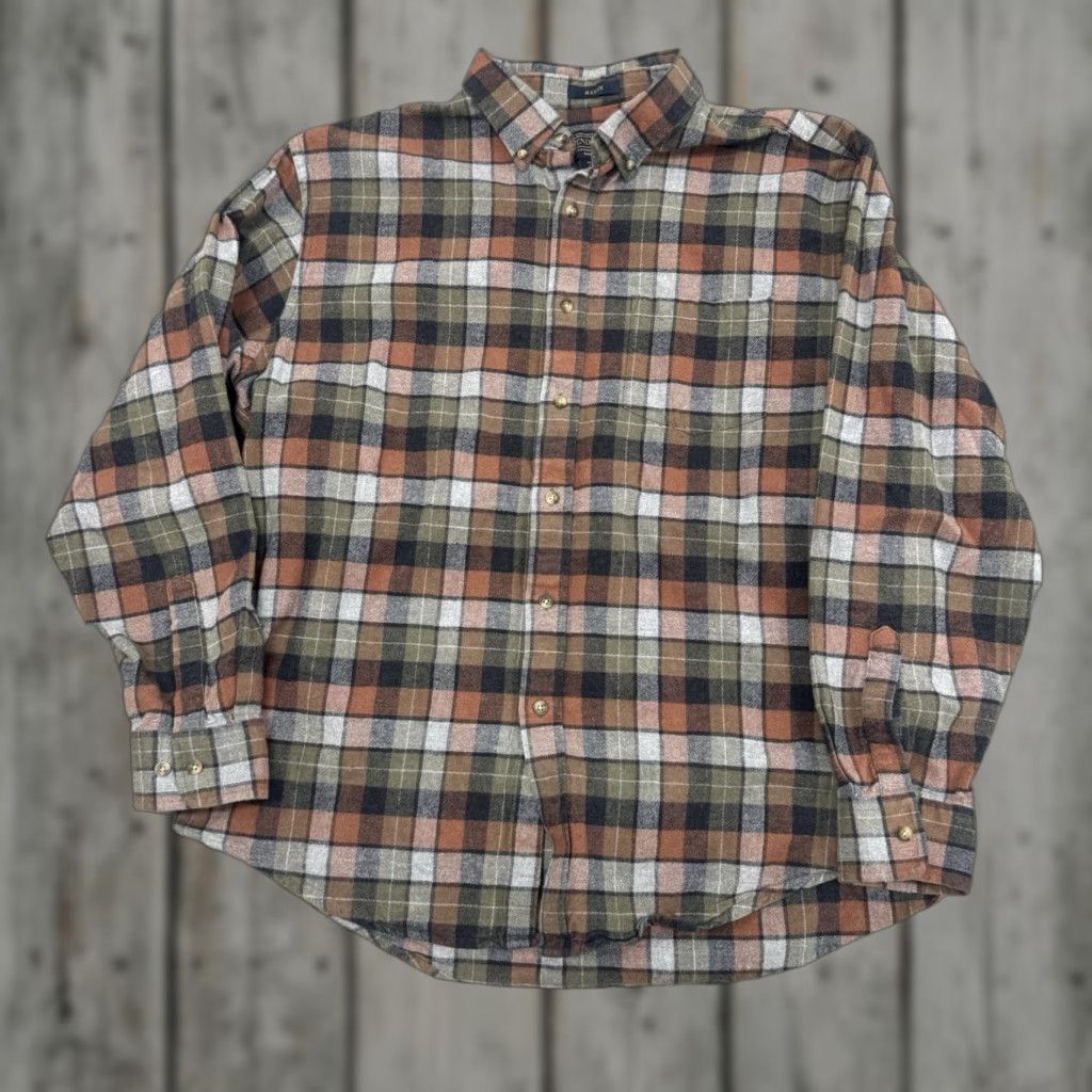 Pendleton PENDLETON Mason Flannel Shirt Men’s XL Button-Down Plaid Multicolor Shirt Size US XL / EU 56 / 4 - 1 Thumbnail