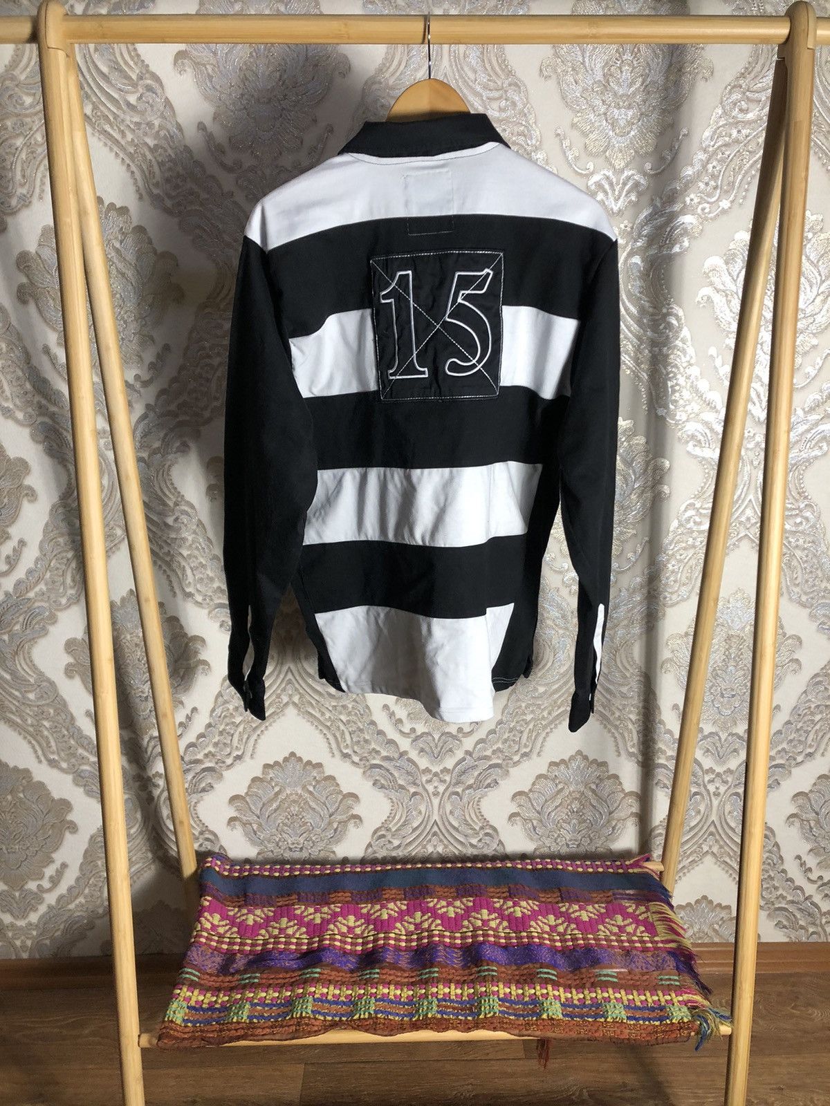 Canterbury of New Zealand × Vintage VERY RARE NEW ZEALAND RUGBY JERSEY RETRO POLO BLOKE Y2K 90s Size US XXL / EU 58 / 5 - 5 Thumbnail