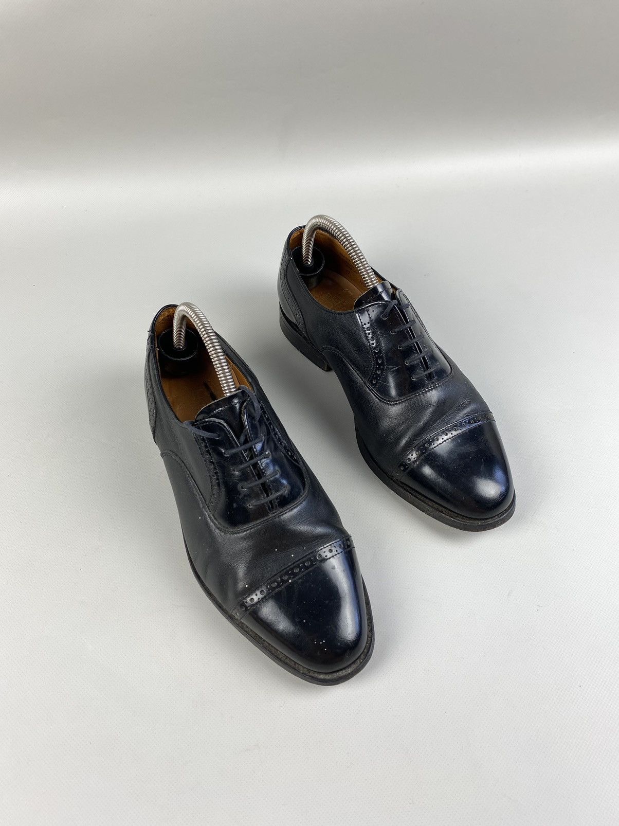 Sanders Sanders England Andy men’s leather formal Oxford shoes Size US 8 / EU 41 - 3 Thumbnail