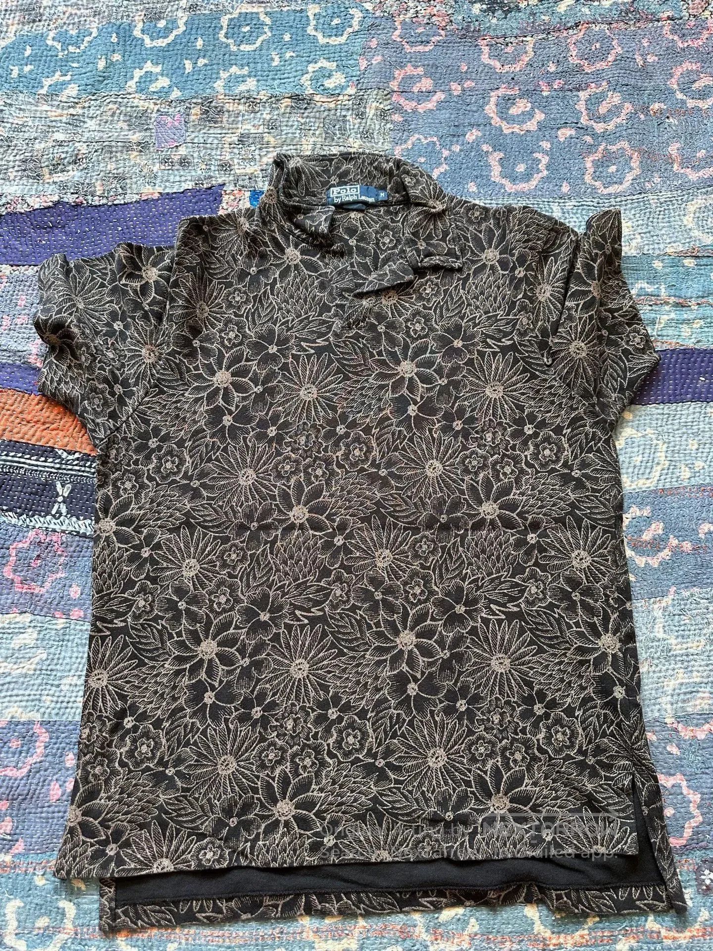 Polo Ralph Lauren Ralph Lauren RRL Hawaiian Floral Short Sleeve Polo. Size US M / EU 48-50 / 2 - 1 Thumbnail