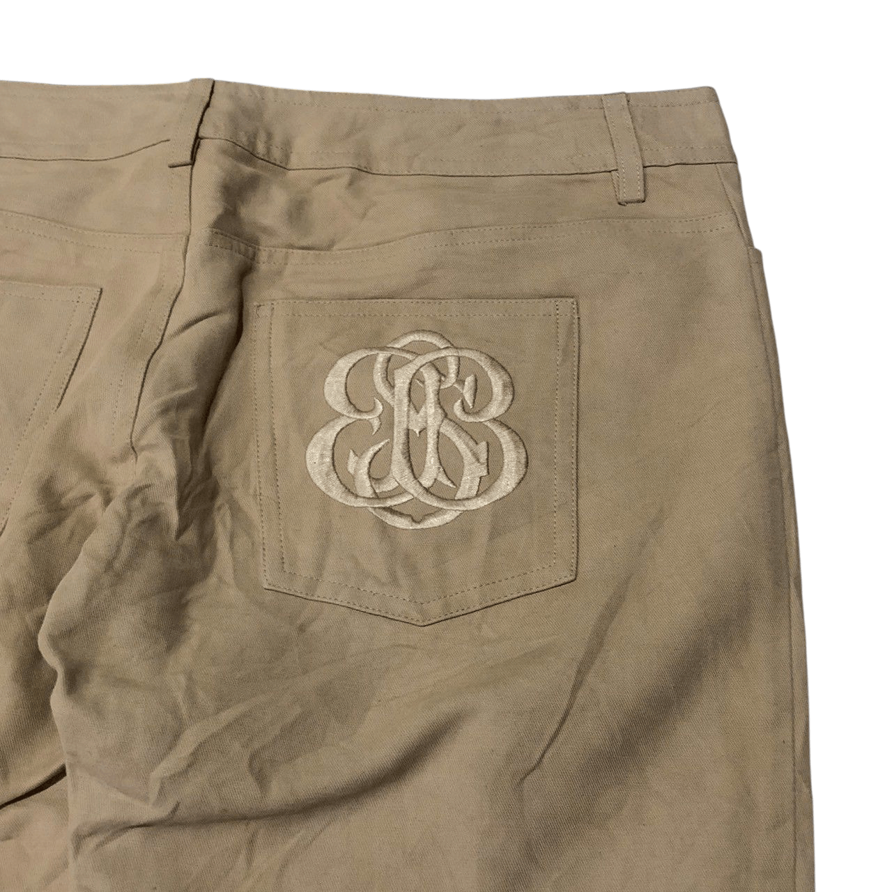 Balenciaga Balenciaga Pantalon Monogram Back Logo Trousers (Waist|34") Size 27" / US 4 / IT 40 - 6 Thumbnail