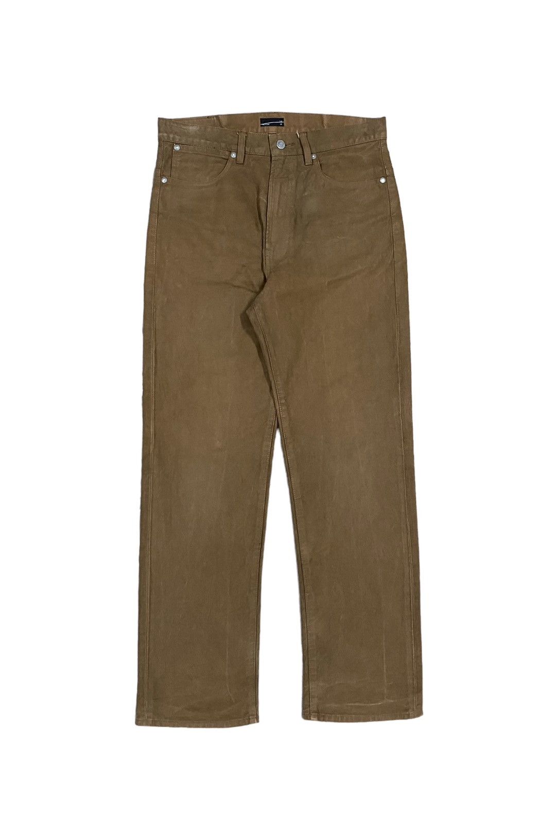 image of Lad Musician Brown Straight Cup Jeans Made In Japan, Men's (Size 32)