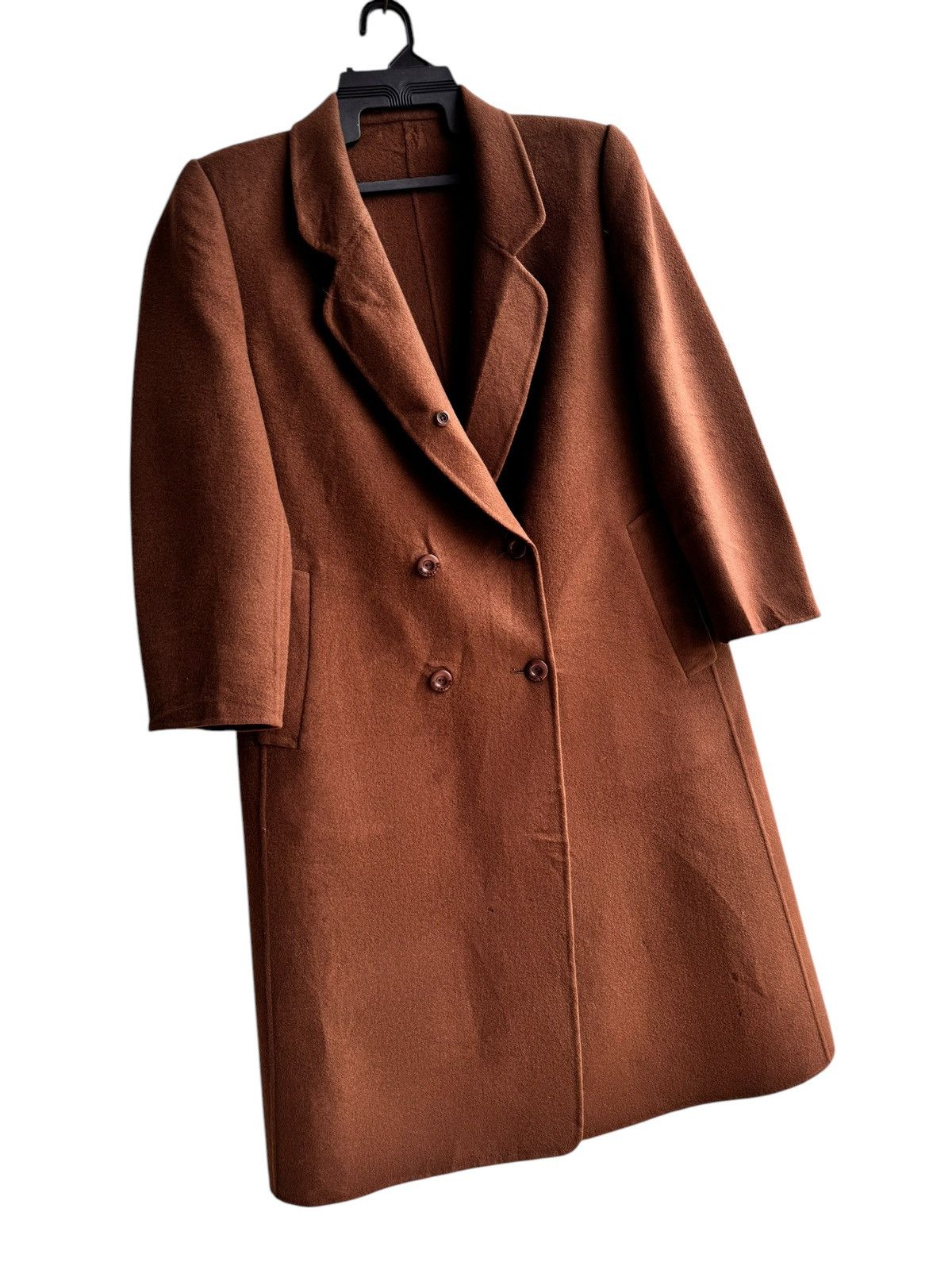 Burberry 🔥 Vintage Burberrys Wool&Cashmere 9AB2 Long Coat Jacket Size M / US 6-8 / IT 42-44 - 4 Thumbnail