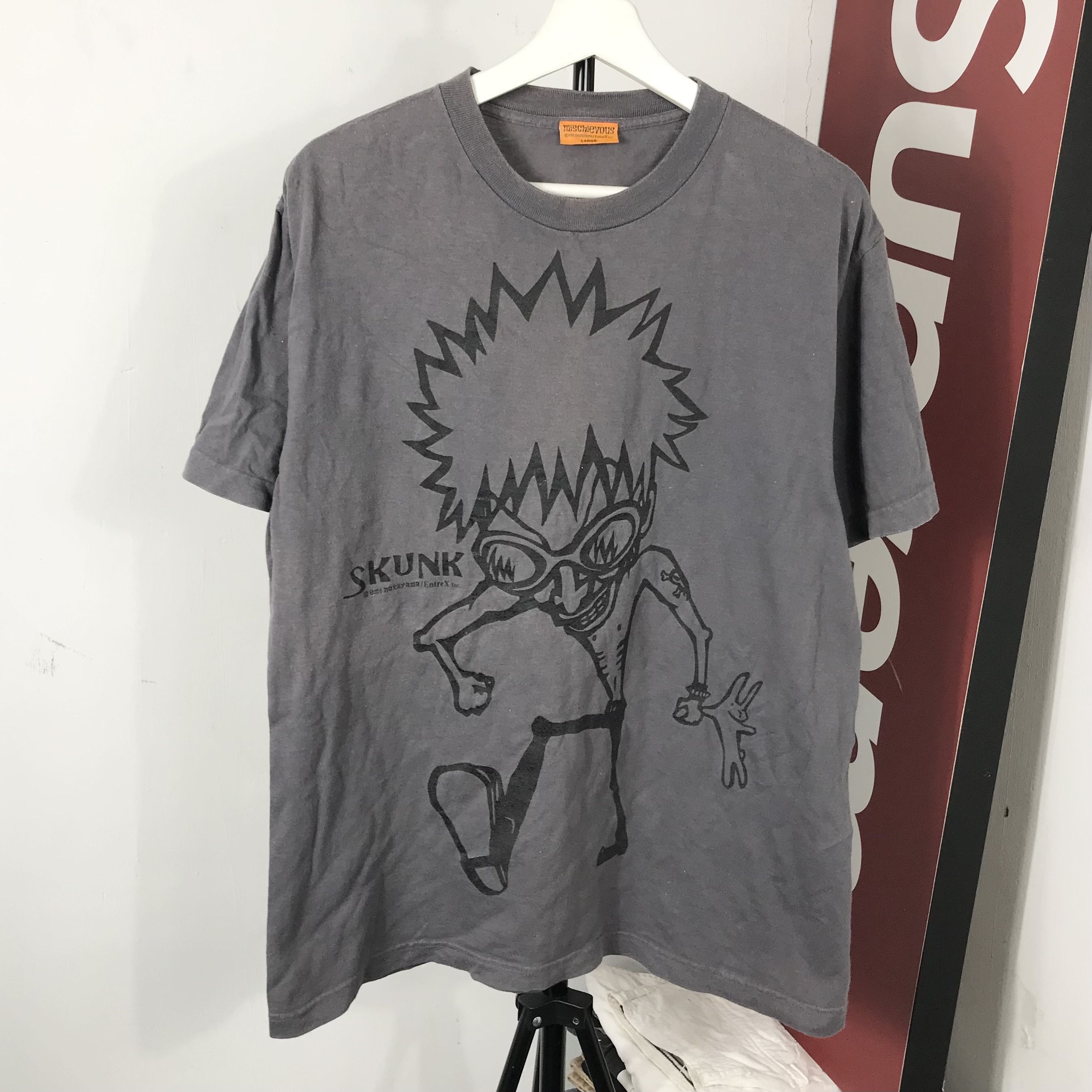 Japanese Brand 🔥Mischievous Skunk Punk by Emi Nakayama Seditionaries Tee Size US L / EU 52-54 / 3 - 1 Thumbnail