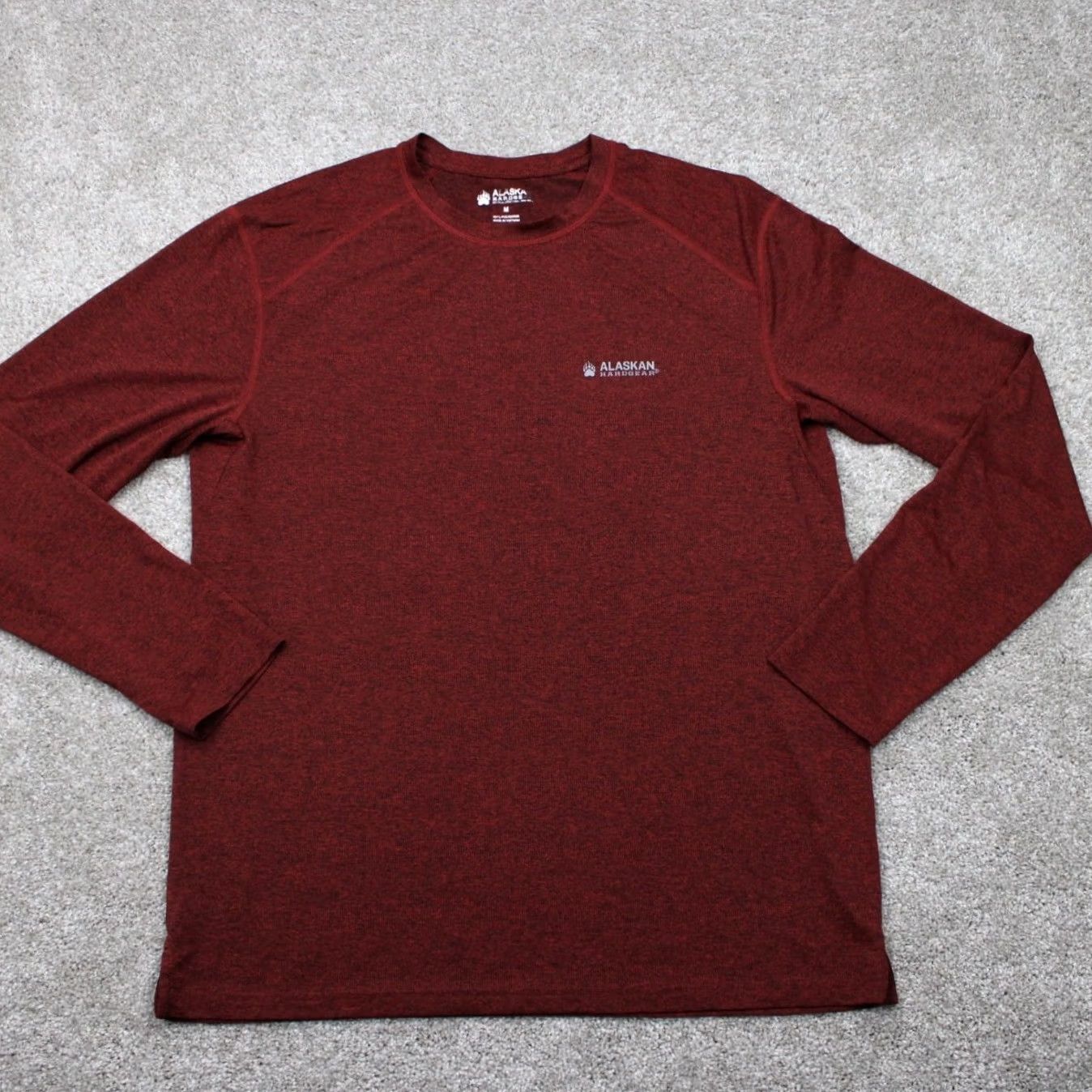 Vintage Duluth Alaskan Hardgear Shirt Mens Medium Red Long Sleeve Tee Pullover Crew Neck Polyester Breathable Lightweight Moisture Wicking Size US M / EU 48-50 / 2 - 2 Thumbnail