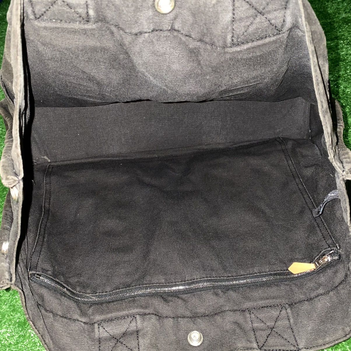 Other HERMES 'Fourre Tour' MM Canvas Tote Bag Black FRANCE Size ONE SIZE - 5 Thumbnail