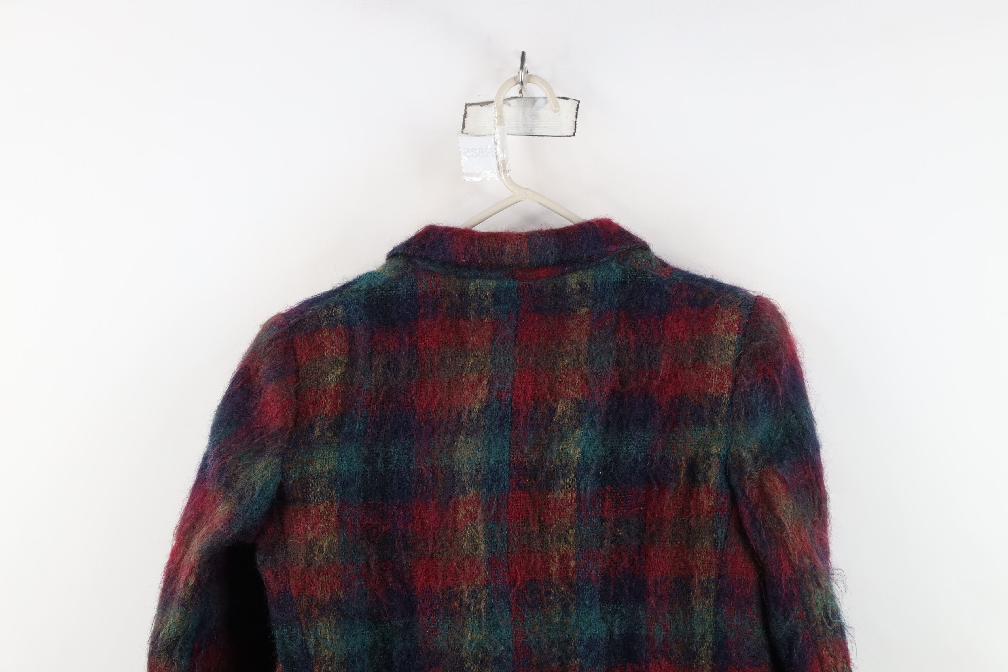 Vintage Vintage 90s Streetwear Mohair Shag Blazer Suit Jacket USA Size M / US 6-8 / IT 42-44 - 15 Thumbnail